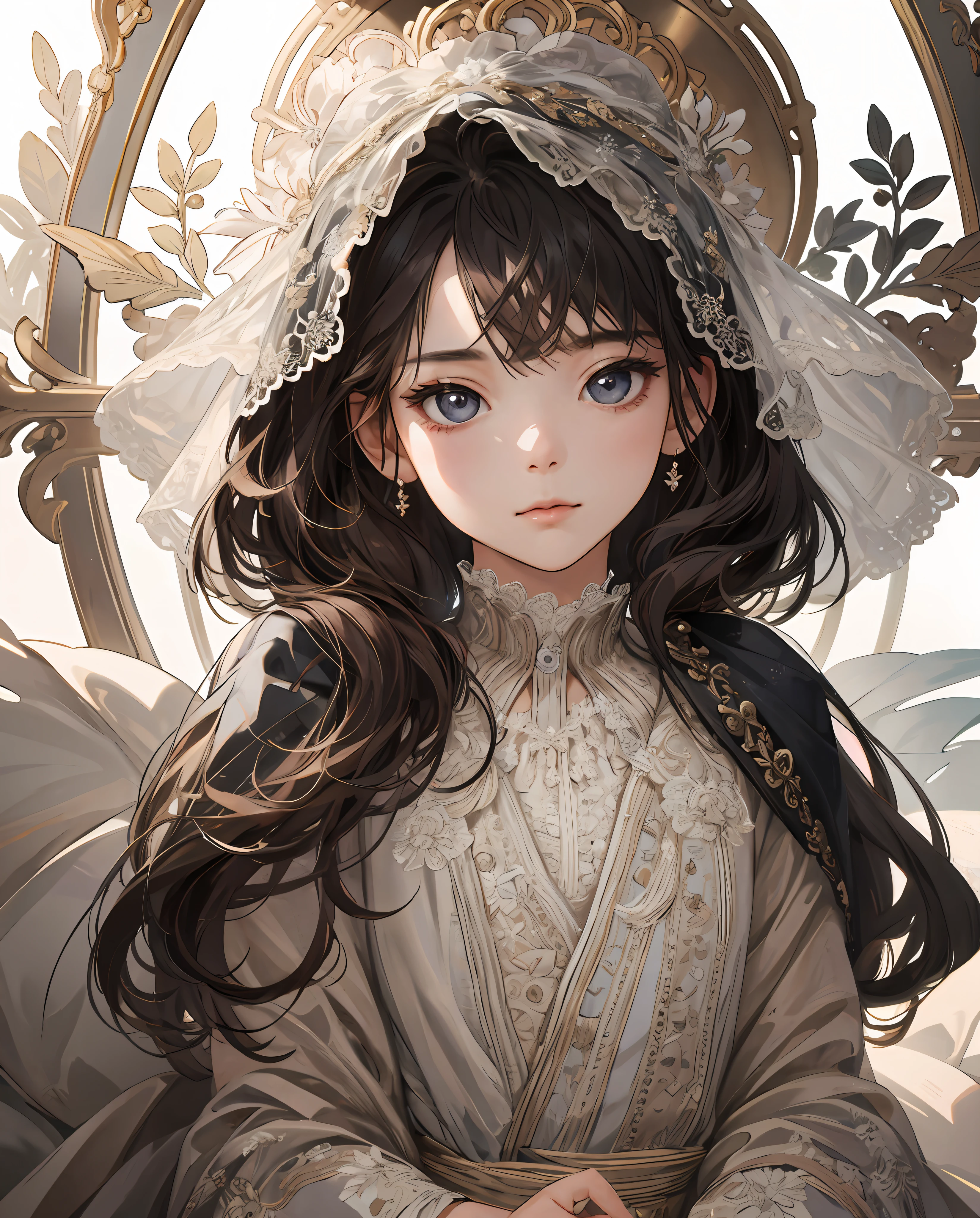 (extremely delicate and beautiful:1.2), 8k ,(masterpiece:1.0),(best_quality:1.0), 1girl, complex details, enlarged textures, complex details, finely detailed eyes and detailed face, intricate details, (closed mouth), perfect eyes, equal eyes, perfect body, extremely detailed, (Child)