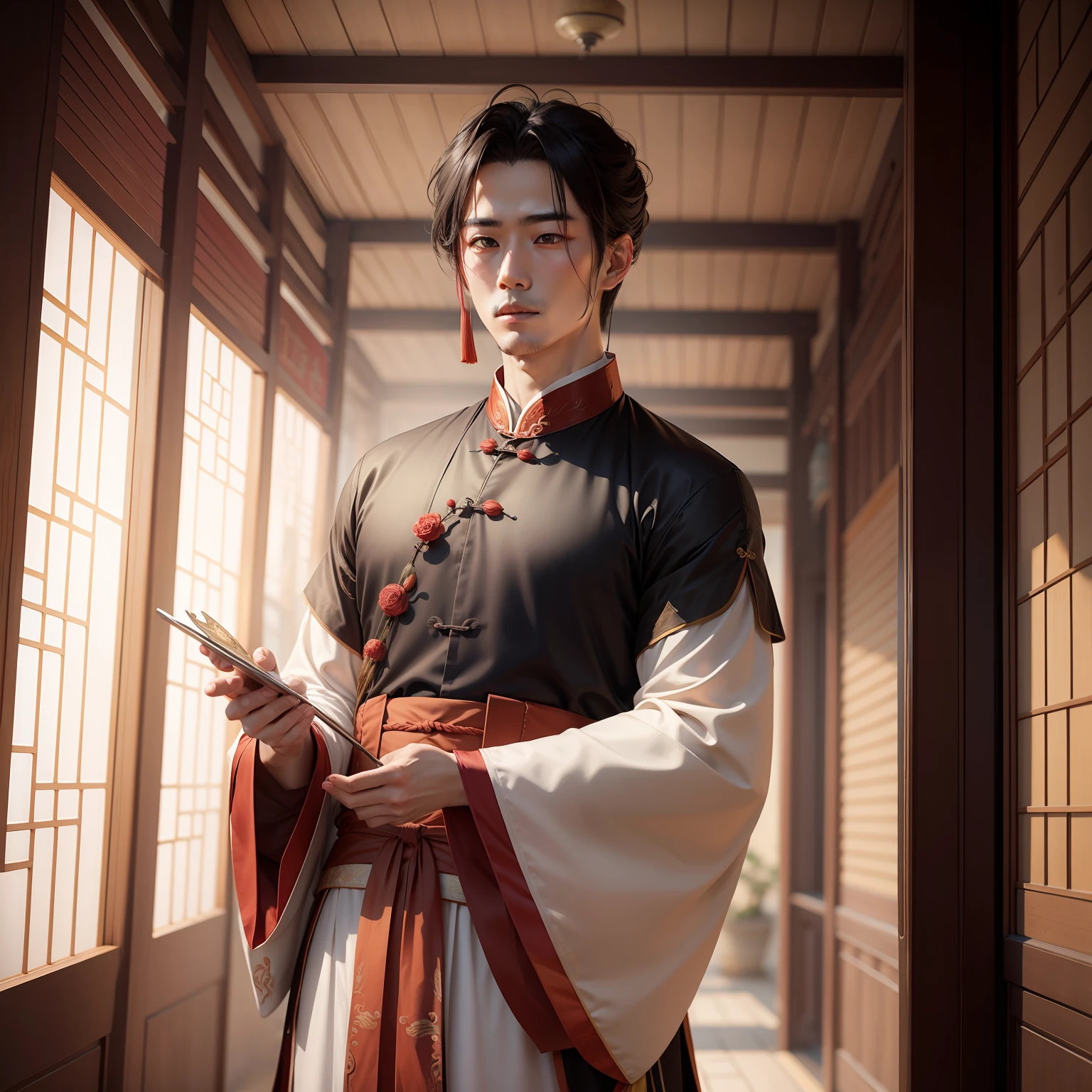 Antique male Hanfu Ming Dynasty --auto