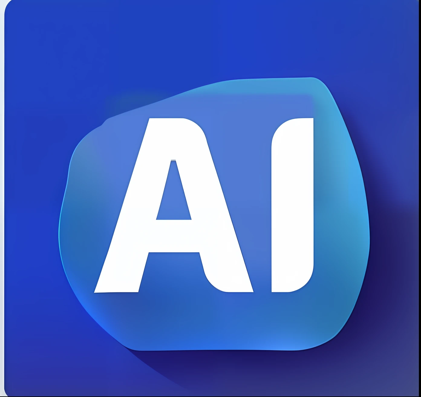 Blue and white logo with the word AI, with ai theme, Artificial intelligence logo, the ai, ai startup, best ai image, an ai generated image, .。.ai, icon for an ai app, ai researcher, Artificial intelligence, ai art, ai enhanced, strong artificial intelligence, Artificial intelligence!!, 。.ai, portrait of an ai, endless collaboration with ai