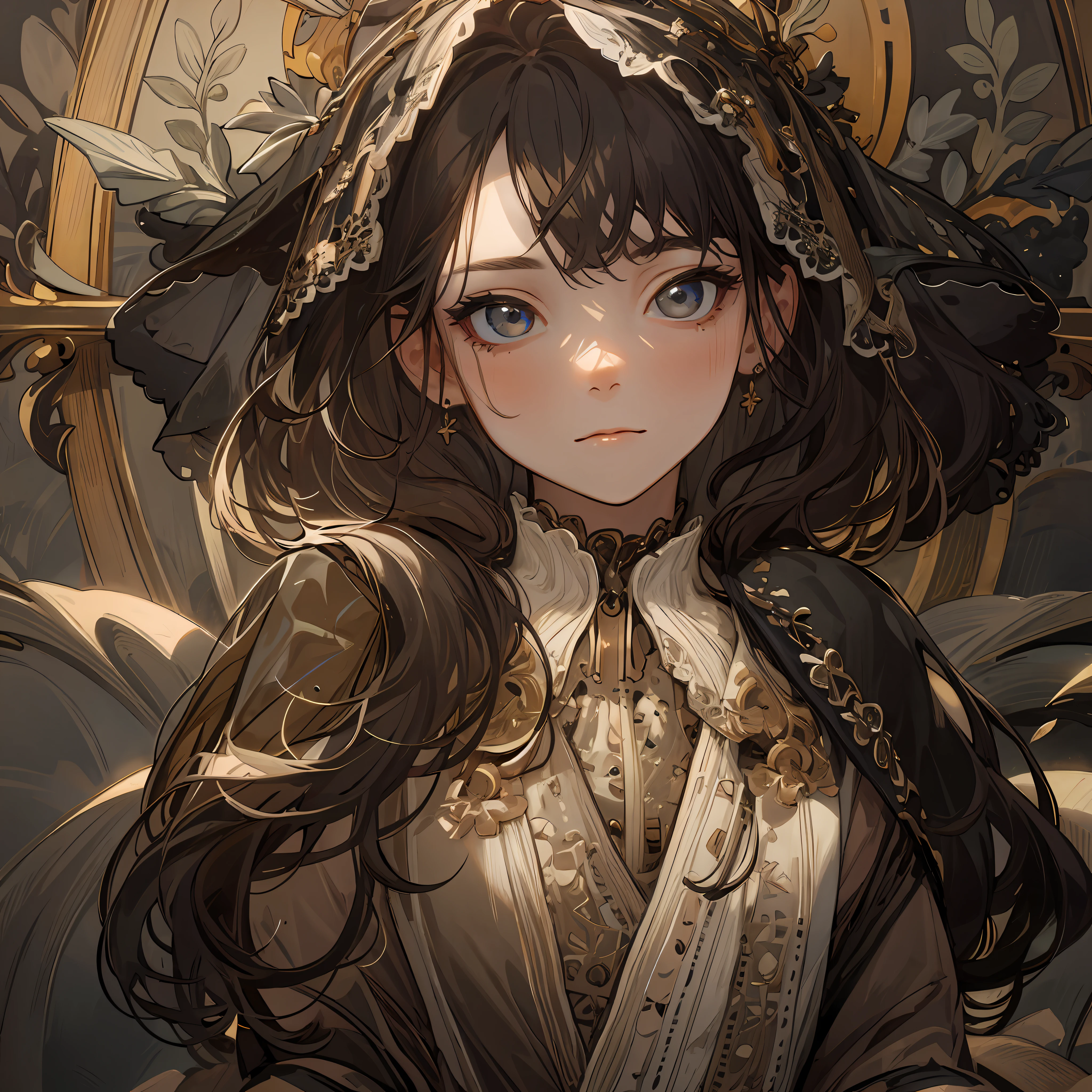 (extremely delicate and beautiful:1.2), 8k ,(masterpiece:1.0),(best_quality:1.0), 1girl, complex details, enlarged textures, complex details, finely detailed eyes and detailed face, intricate details, (closed mouth), perfect eyes, equal eyes, perfect body, extremely detailed, (Child)