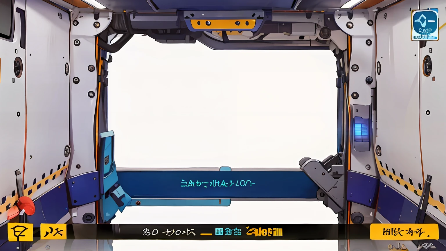 Screen close-up with pictures of the space station, game overlay, Background(Solid), game texture, game ui, game footage, test screen, Game UI, game hud, kda, loading screen, A scene from the《StarCraft》, center framing, loading screen, videogame background, loading screen. 8K resolution, ui card, Background bar, pc screen image --auto