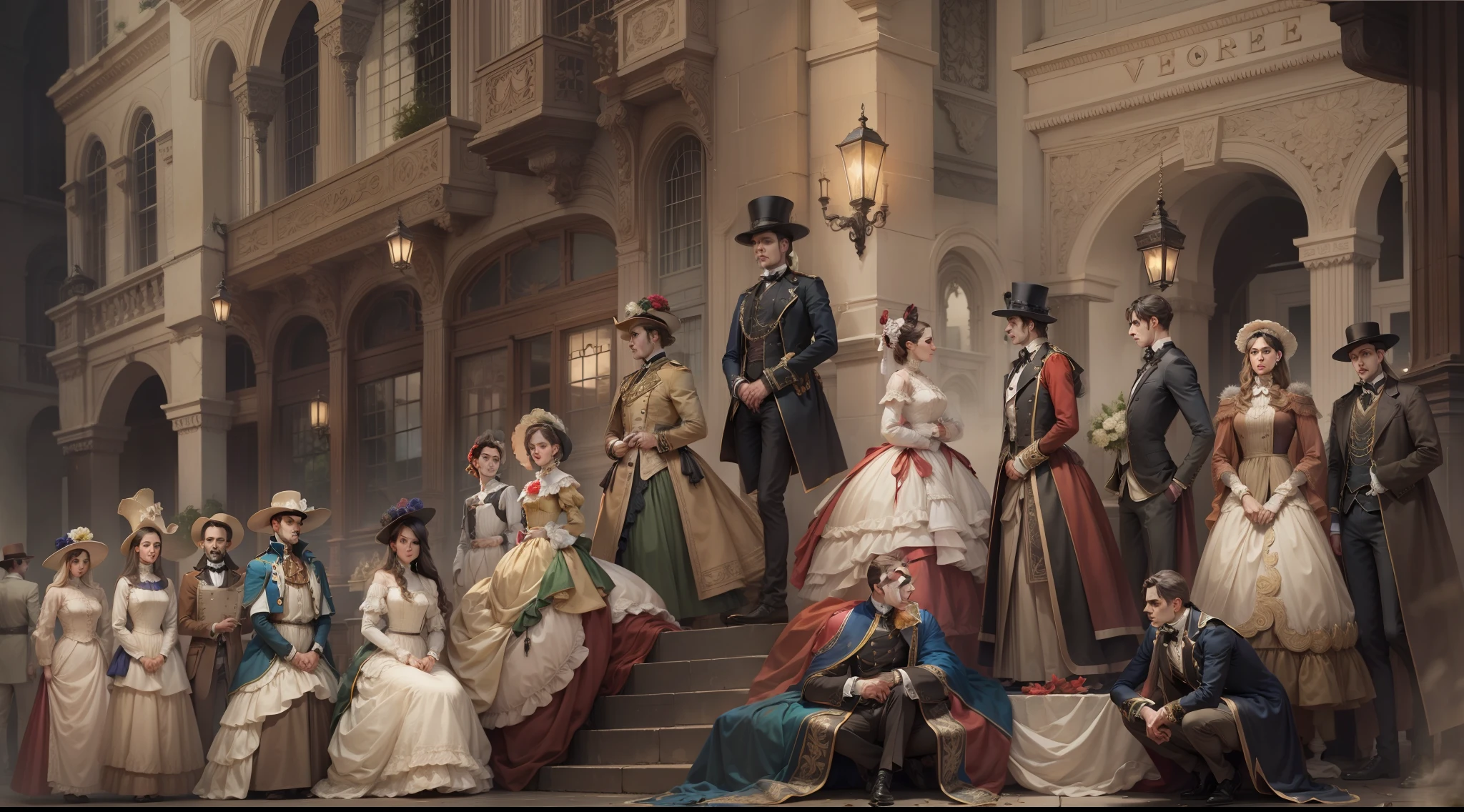 male people,victoriana