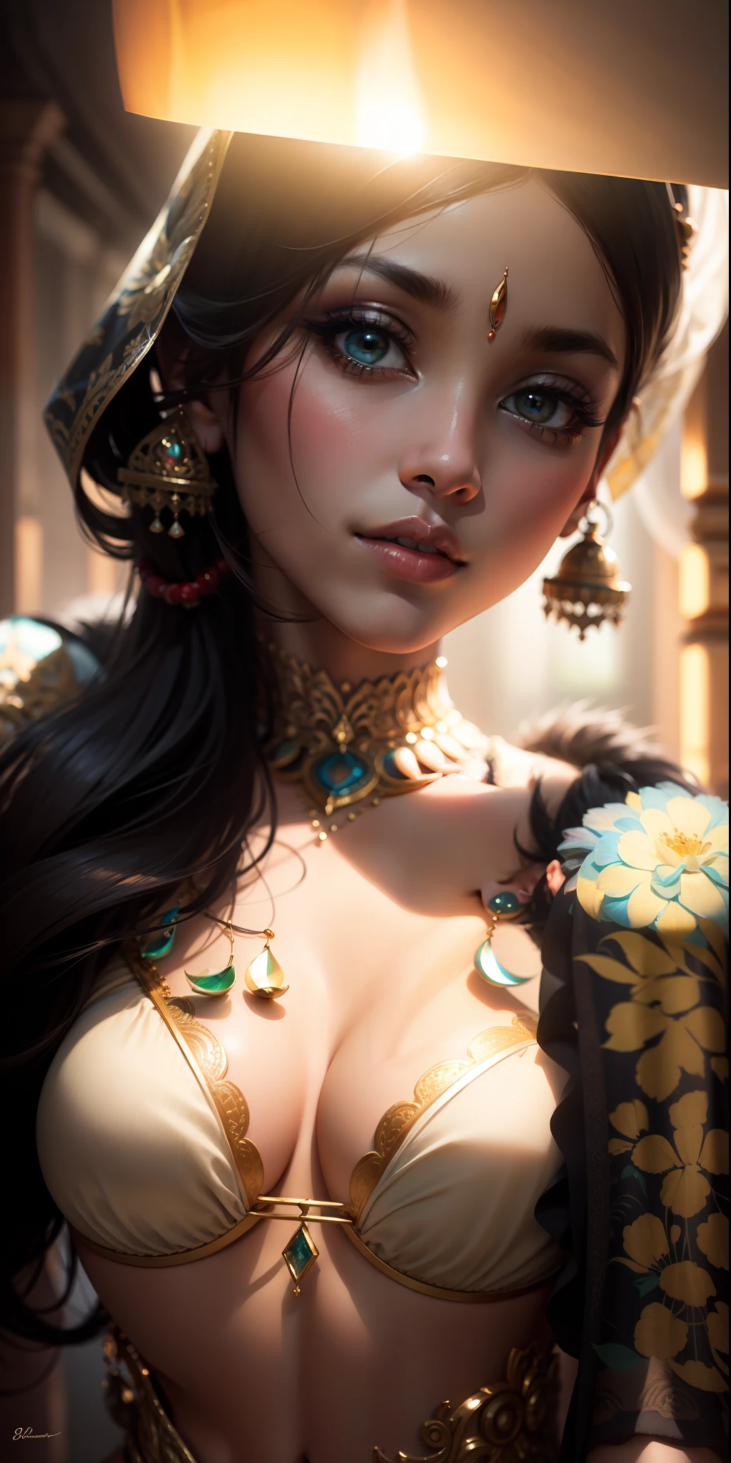 "Futuristic beauty, a stunning Bangladeshi cultural vibe, exquisitely realistic, in mesmerizing 8k resolution."