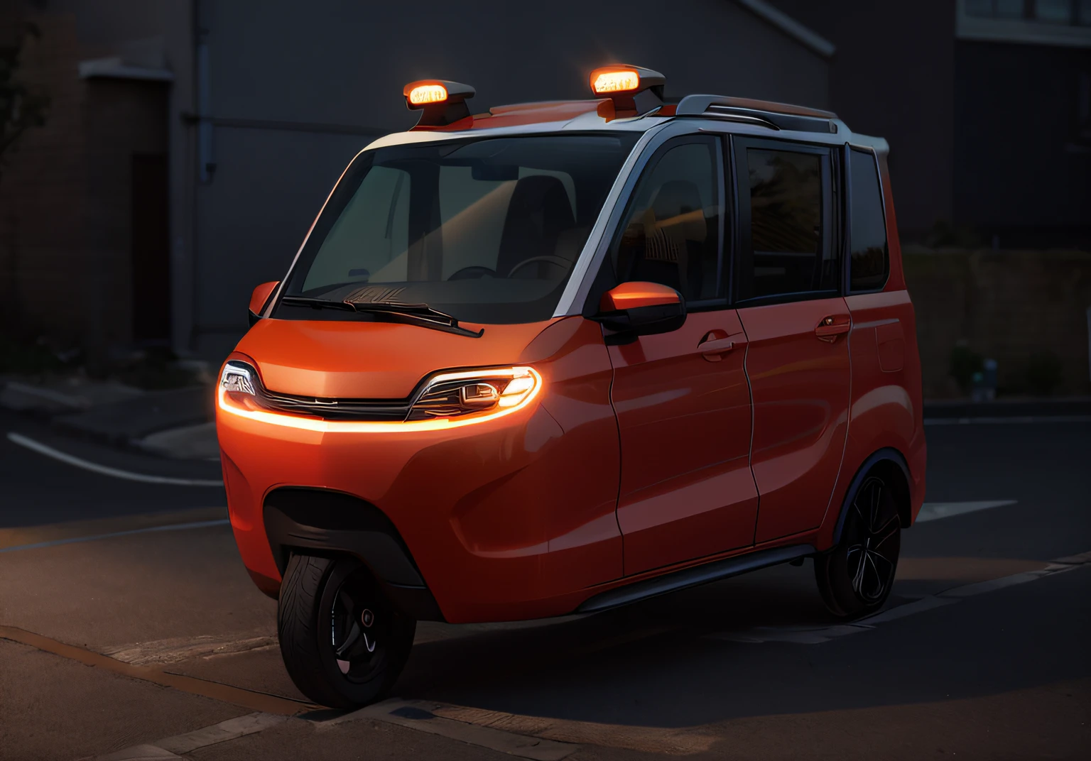 Side sticker for small car closeup, smart, kama russian electric car, new car, cute futuristic vehicle, 3 6 0 p, futuristic car shoot, 4 8 0 p, 480p, sha xi, 360º, full view of car, 4L, 3/4 Front view (masterpiece:1.2) (photorealistic:1.2) (bokeh) (best quality) (detailed skin) ( intricate) (8k) (HDR) (cinematic lighting) (sharpshoot)
