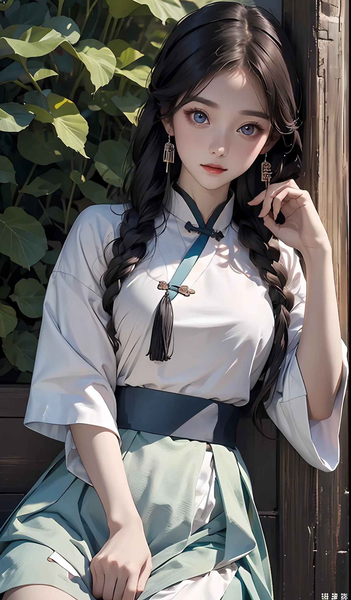 Best quality, Master, A high resolution, Wuxia 1girl, Hanfu, Super beautiful face, super beautiful eye, Super beautiful hair Super beautiful face,Super beautiful eyes,Super beautiful hair,MagazineCover,