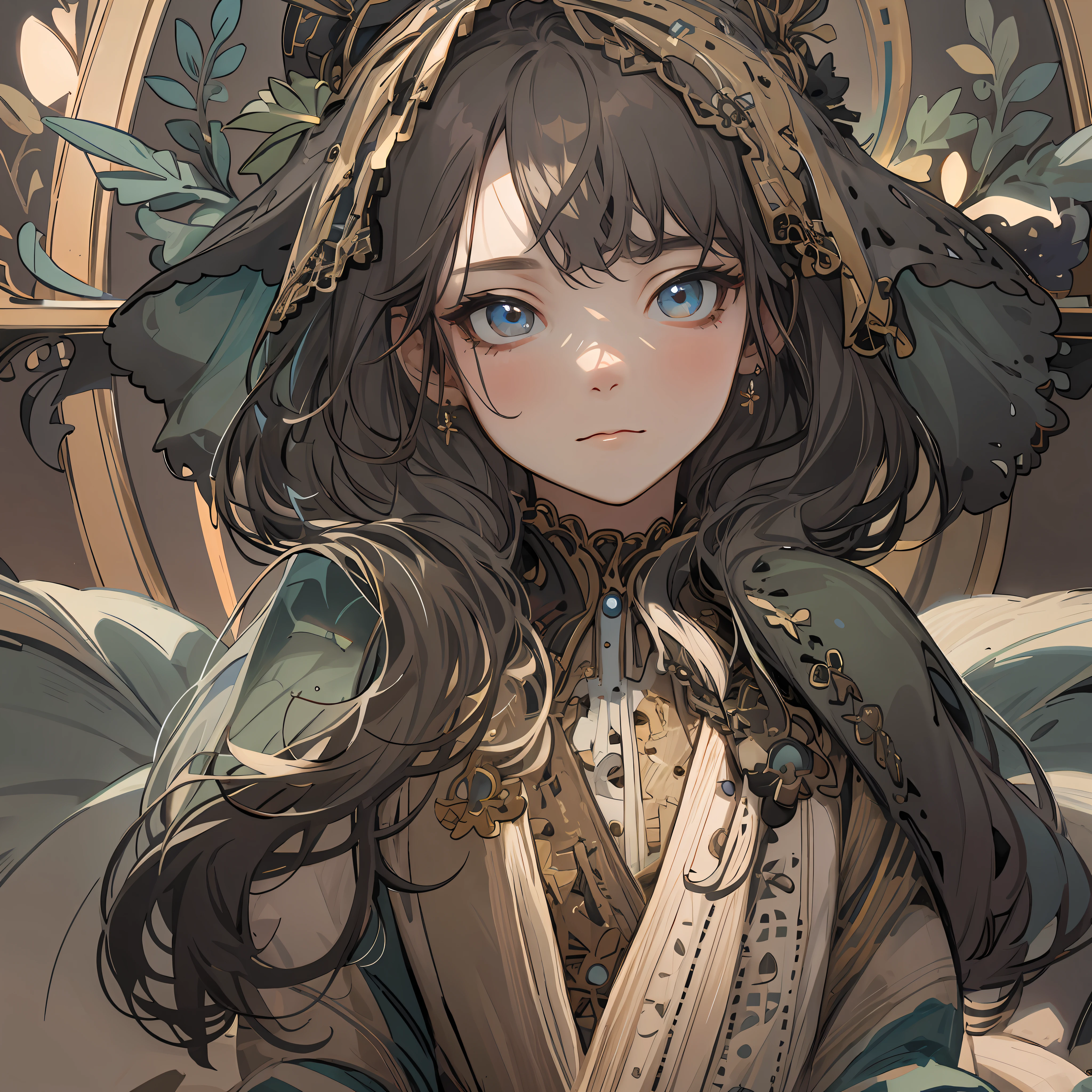 (extremely delicate and beautiful:1.2), 8k ,(masterpiece:1.0),(best_quality:1.0), 1girl, complex details, enlarged textures, complex details, finely detailed eyes and detailed face, intricate details, (closed mouth), perfect eyes, equal eyes, perfect body, extremely detailed, (Child)