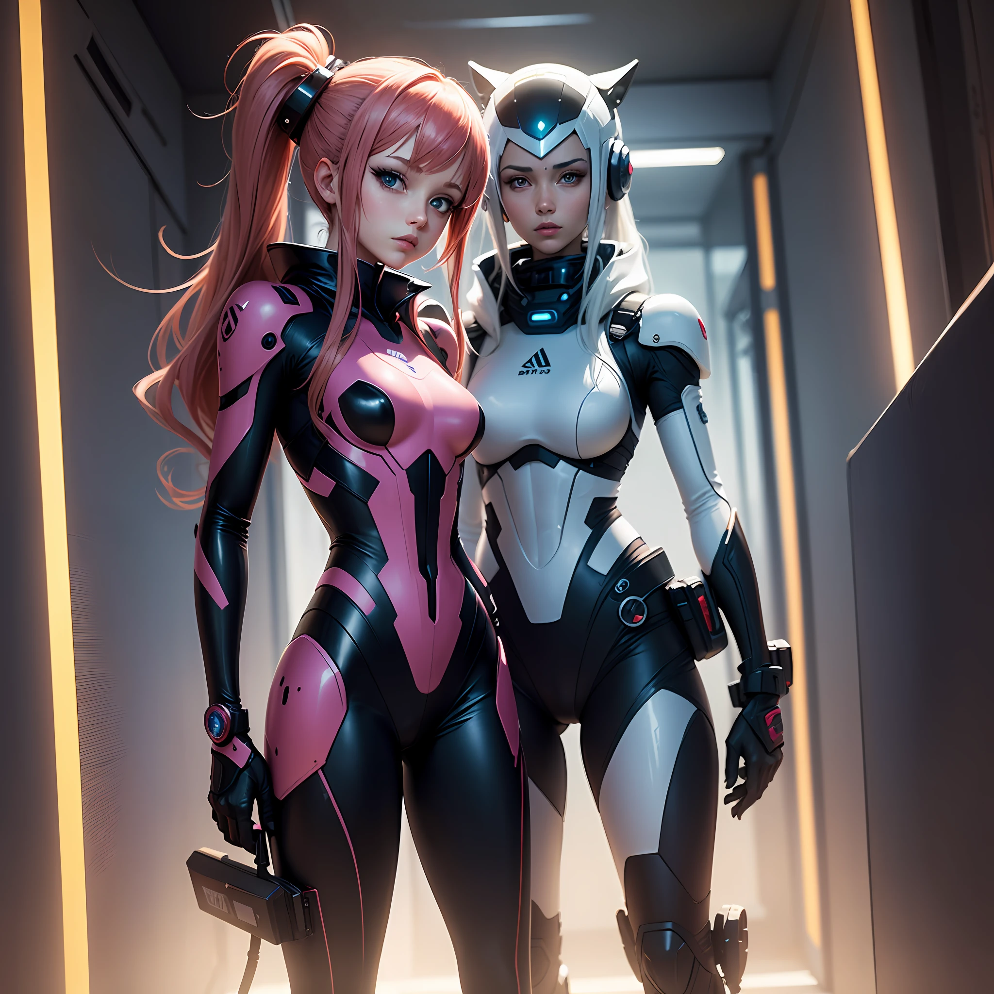 Anime with sci-fi colors --auto
