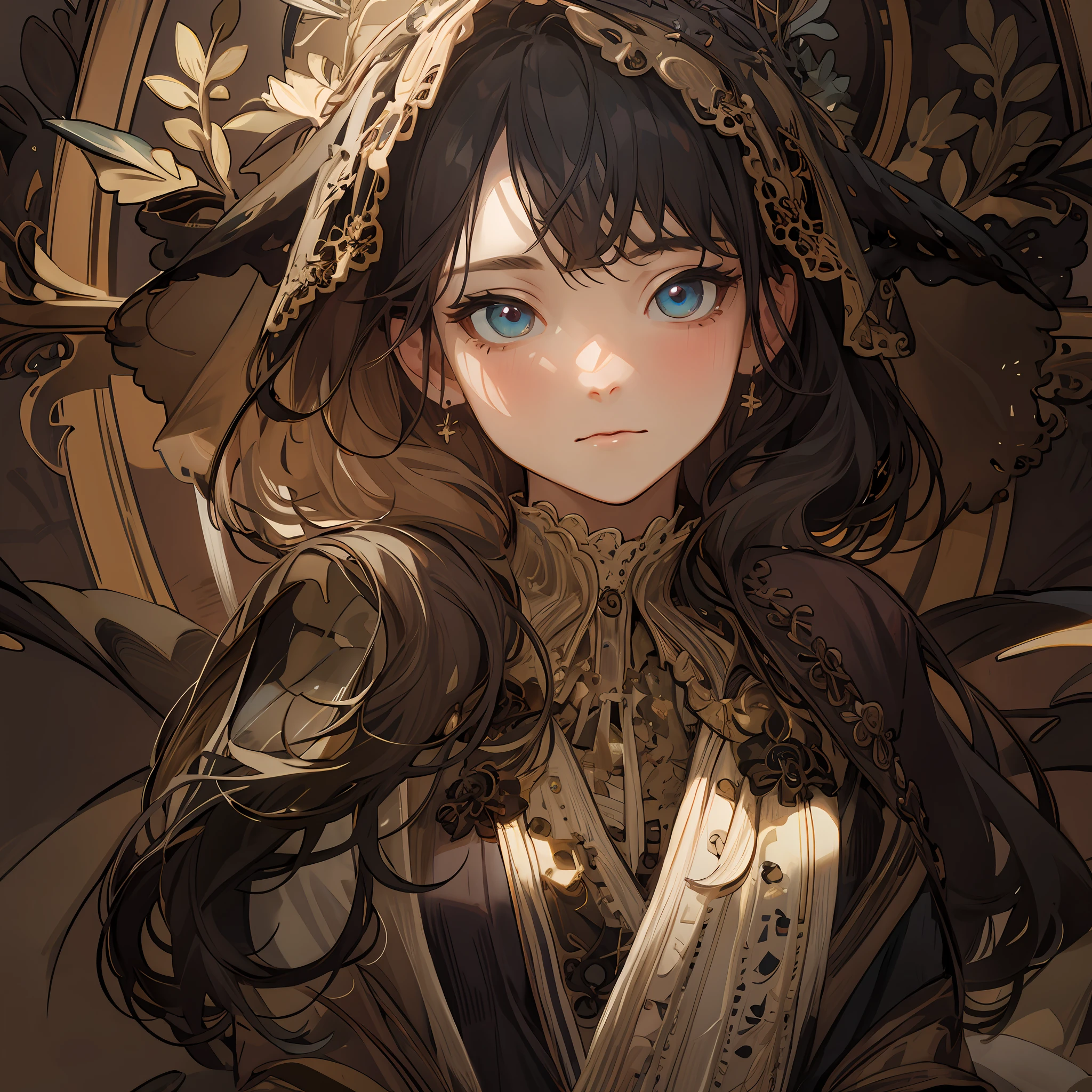 (extremely delicate and beautiful:1.2), 8k ,(masterpiece:1.0),(best_quality:1.0), 1girl, complex details, enlarged textures, complex details, finely detailed eyes and detailed face, intricate details, (closed mouth), perfect eyes, equal eyes, perfect body, extremely detailed, (Child)