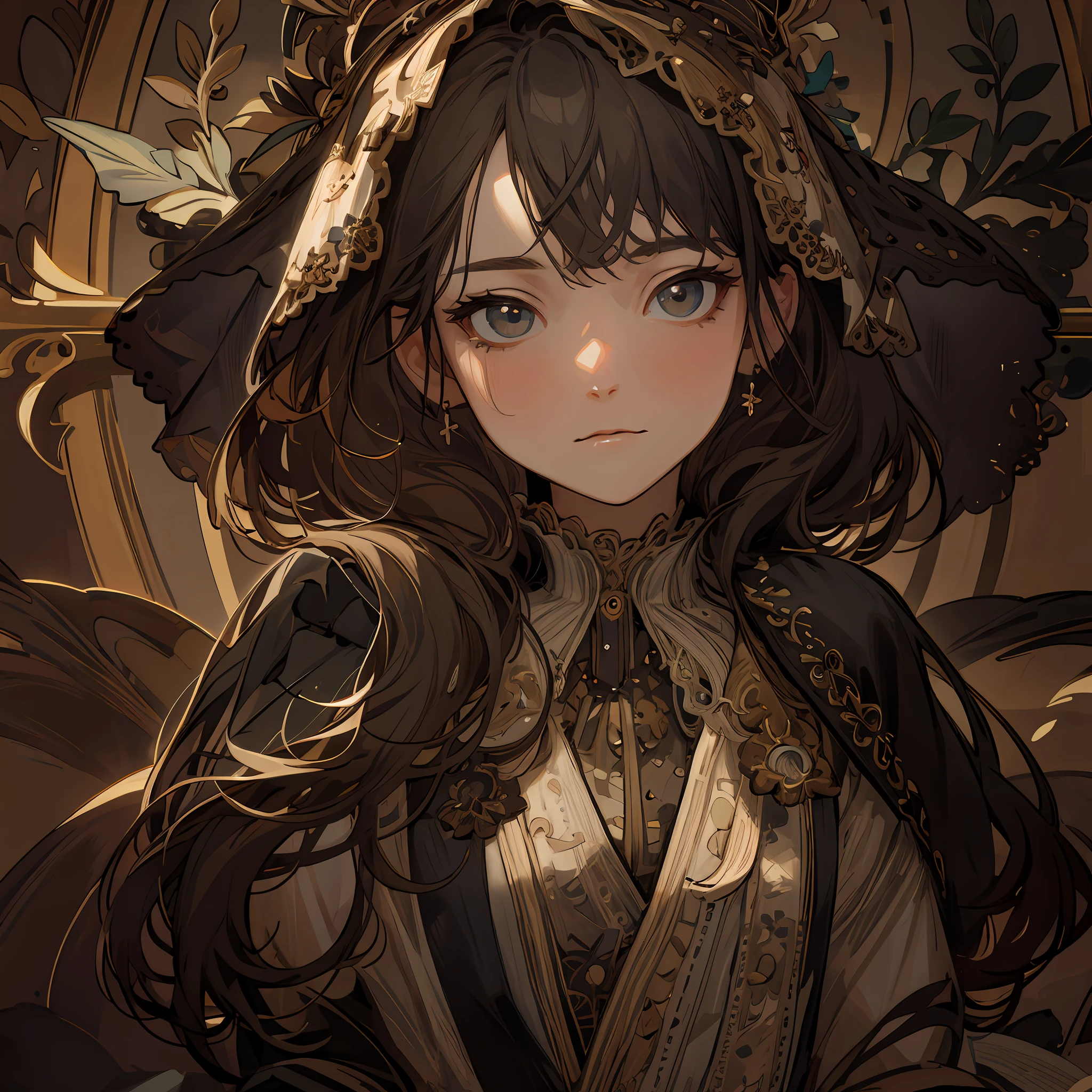 (extremely delicate and beautiful:1.2), 8k ,(masterpiece:1.0),(best_quality:1.0), 1girl, complex details, enlarged textures, complex details, finely detailed eyes and detailed face, intricate details, (closed mouth), perfect eyes, equal eyes, perfect body, extremely detailed, (Child)