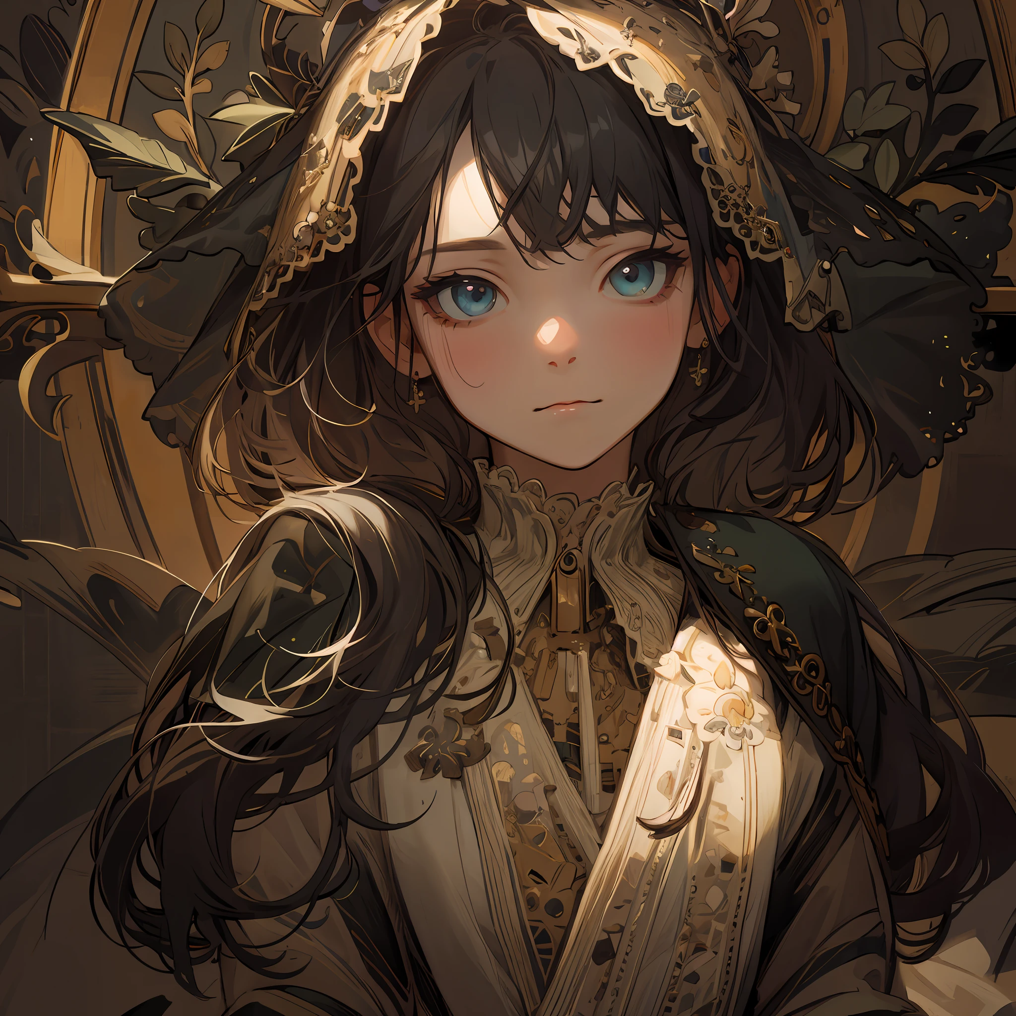 (extremely delicate and beautiful:1.2), 8k ,(masterpiece:1.0),(best_quality:1.0), 1girl, complex details, enlarged textures, complex details, finely detailed eyes and detailed face, intricate details, (closed mouth), perfect eyes, equal eyes, perfect body, extremely detailed, (Child)