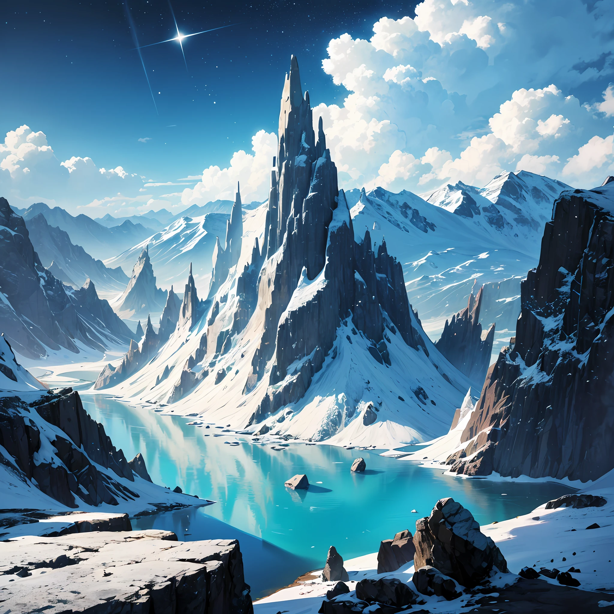 (white backgrounid: 1.3), The landscape, mont, water, The tree, florals, Broad, Sam, asteroids, As estrelas, shadowing --auto
