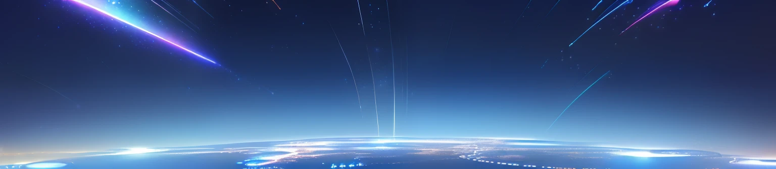 ((atmospurate、curves、Light effect:1.2、coacervation、4K、Complicated details、HighestQuali),(Lots of white space、Artistically、对称:1.1、lightbelt、light dots、Futuristic starry sky、metalictexture、soft、Silky、swirles、galactic)