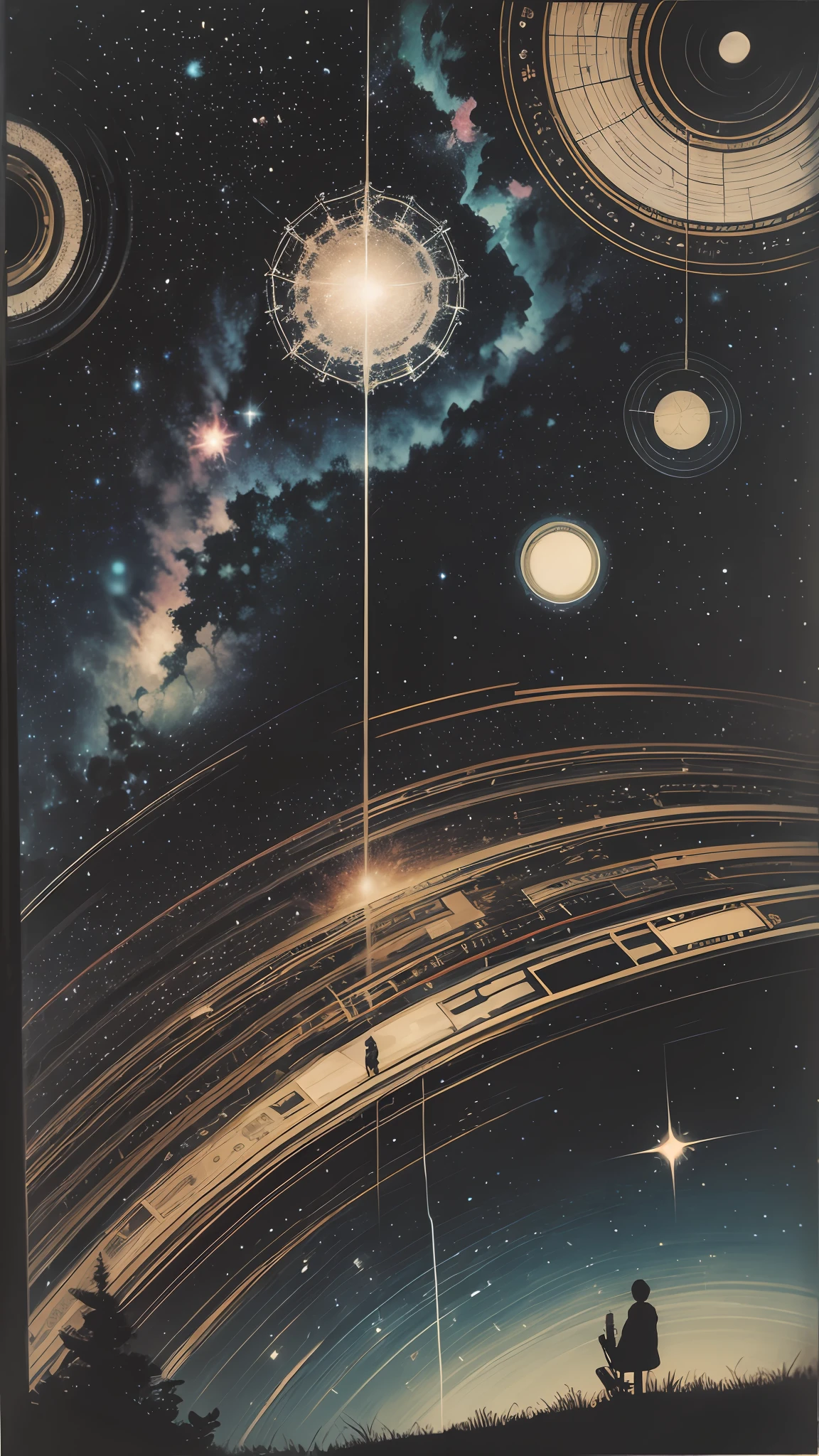 Starry Sky, Marcel Duchamp, --auto --s2