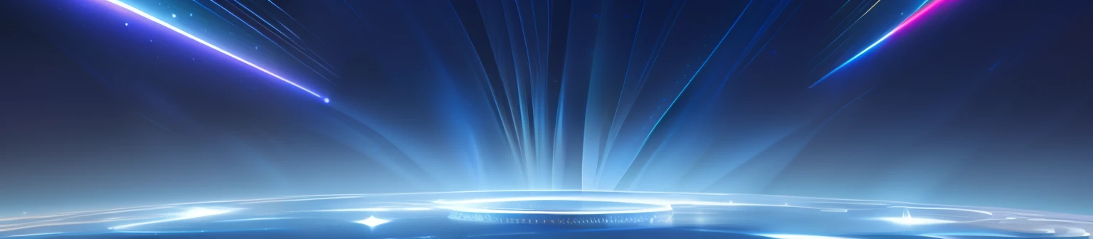 ((atmospurate、curves、Light effect:1.2、coacervation、4K、Complicated details、HighestQuali),(Lots of white space、Artistically、对称:1.1、lightbelt、light dots、Futuristic starry sky、metalictexture、soft、Silky、swirles、galactic)，higher details，Waterfall formed by light，color blocking