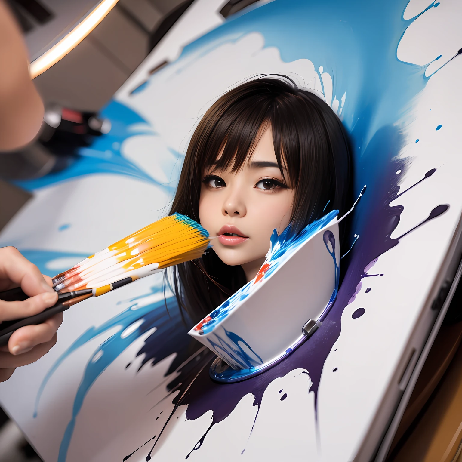 Cashuberu Kiyoto Unleashes Magic Thick Paint --auto