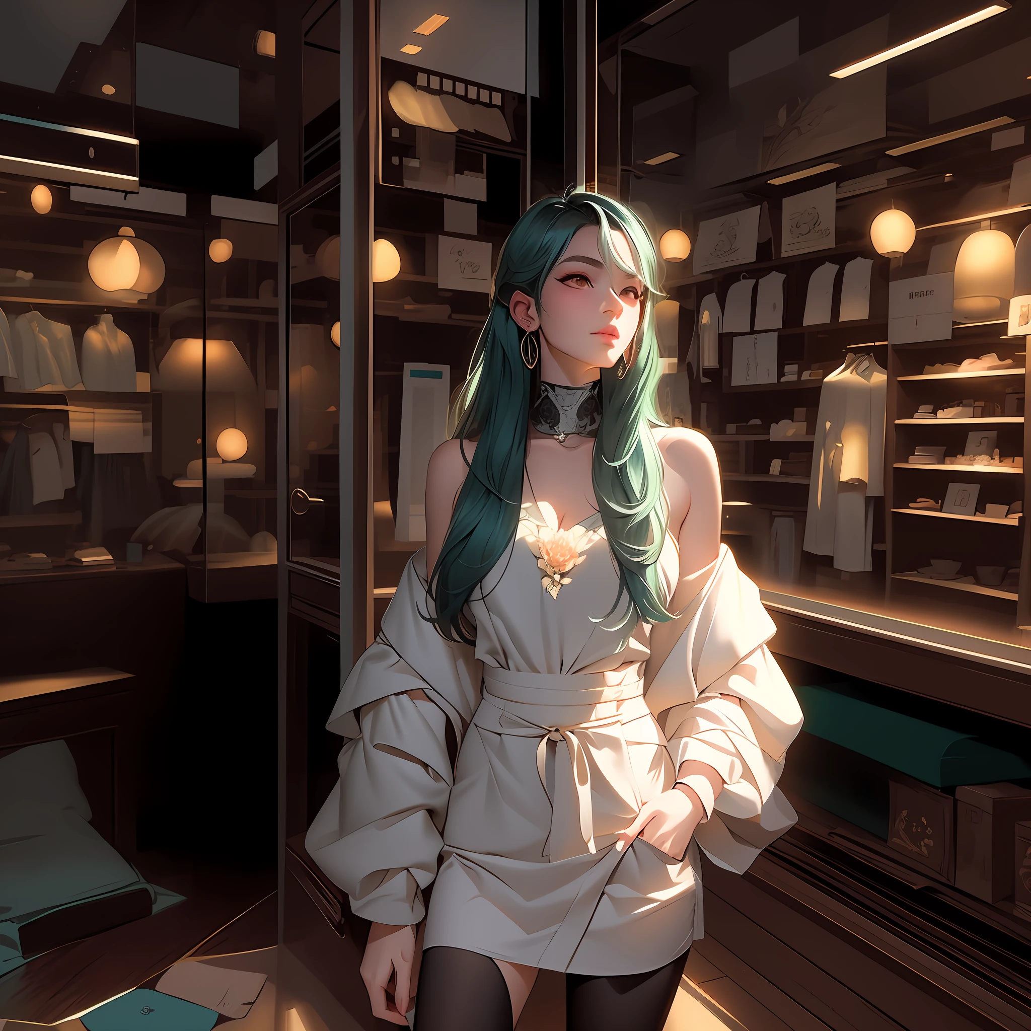 drawing of a woman with blue green parted shoulder length hair and glasses with flowers in her hair,korean art nouveau anime, beautiful anime artwork, artgerm and james jean, anime art nouveau, beautiful anime art, the flower prince, a beautiful artwork illustration, detailed anime character art, digital art on pixiv, anime fantasy illustration, detailed digital anime art, beautiful fantasy anime, clean detailed anime art, 2 d anime style, decora inspired illustrations, inspired by Yumihiko Amano, anime girl with teal hair, anime style portrait, beautiful anime art style, portrait of jinx from arcane, manga art style, anime style illustration, anime art style, anime style art, anime styled, beautiful line art, detailed manga style, extremely fine ink lineart, black and white manga style, black and white line art, ink manga drawing, intense line art, pencil and ink manga drawing, intense black line art, in style of manga, exquisite line art, perfect lineart,exquisite line art, exquisite digital illustration, detailed digital drawing, black and white coloring, digital anime illustration, a beautiful artwork illustration, detailed matte fantasy portrait, beautiful line art, great digital art with details, goddess. extremely high detail, 4k detailed digital art, stunning digital illustration