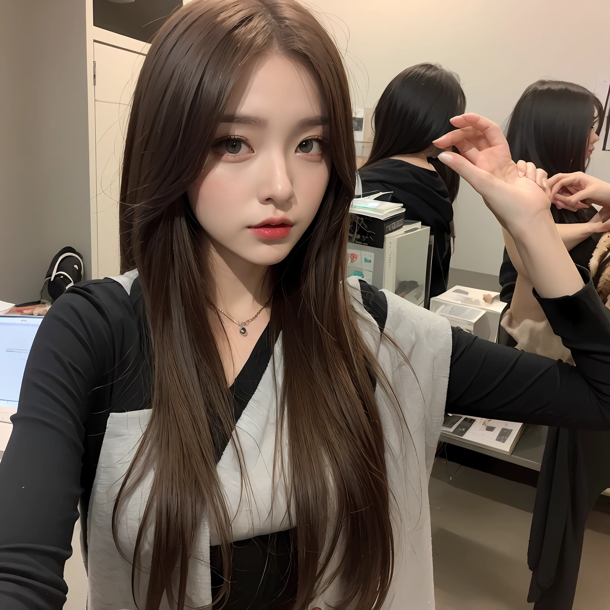 （best qualtiy，8K，tmasterpiece：1.3），cosplay:1.3，a matural female