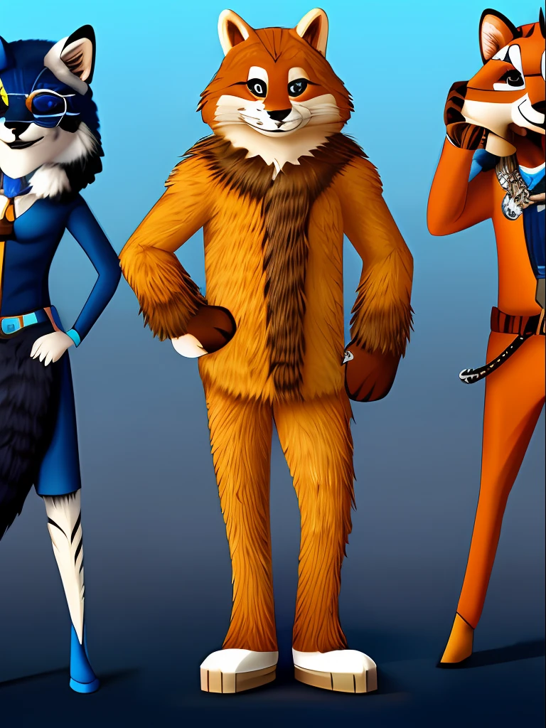 Furry anthropomorphic animals，furry --auto
