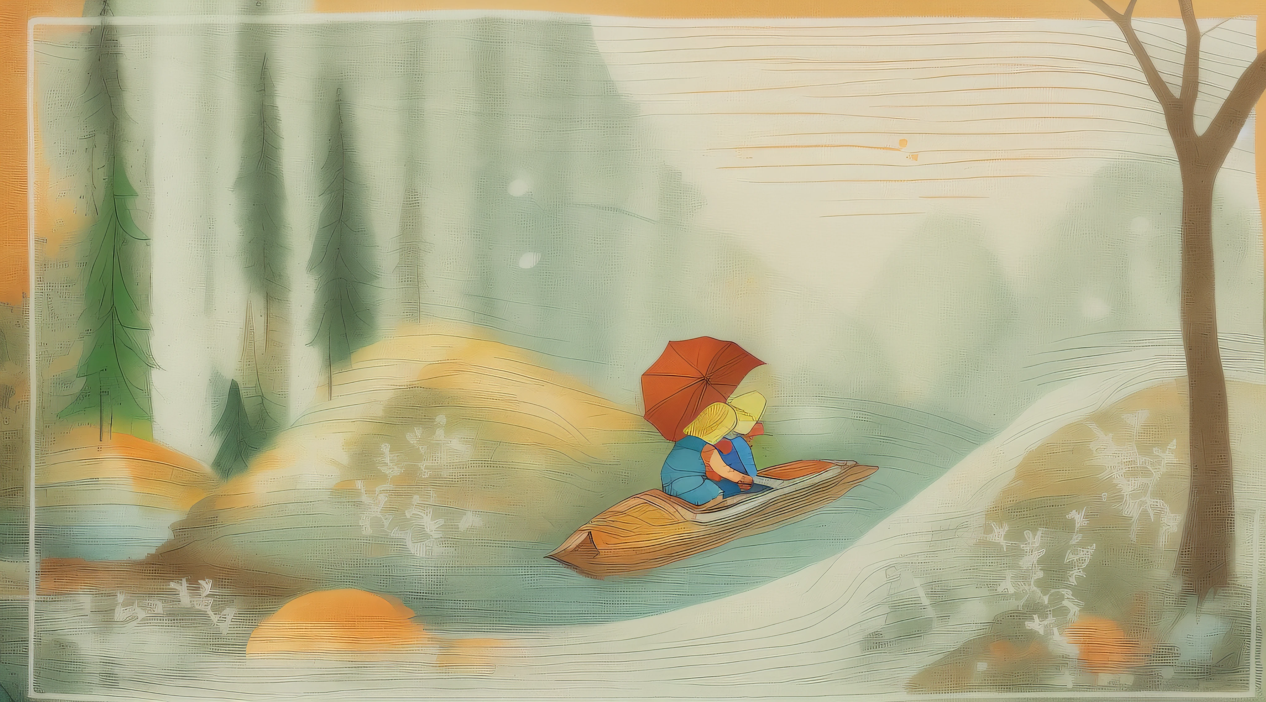 ren book illustration