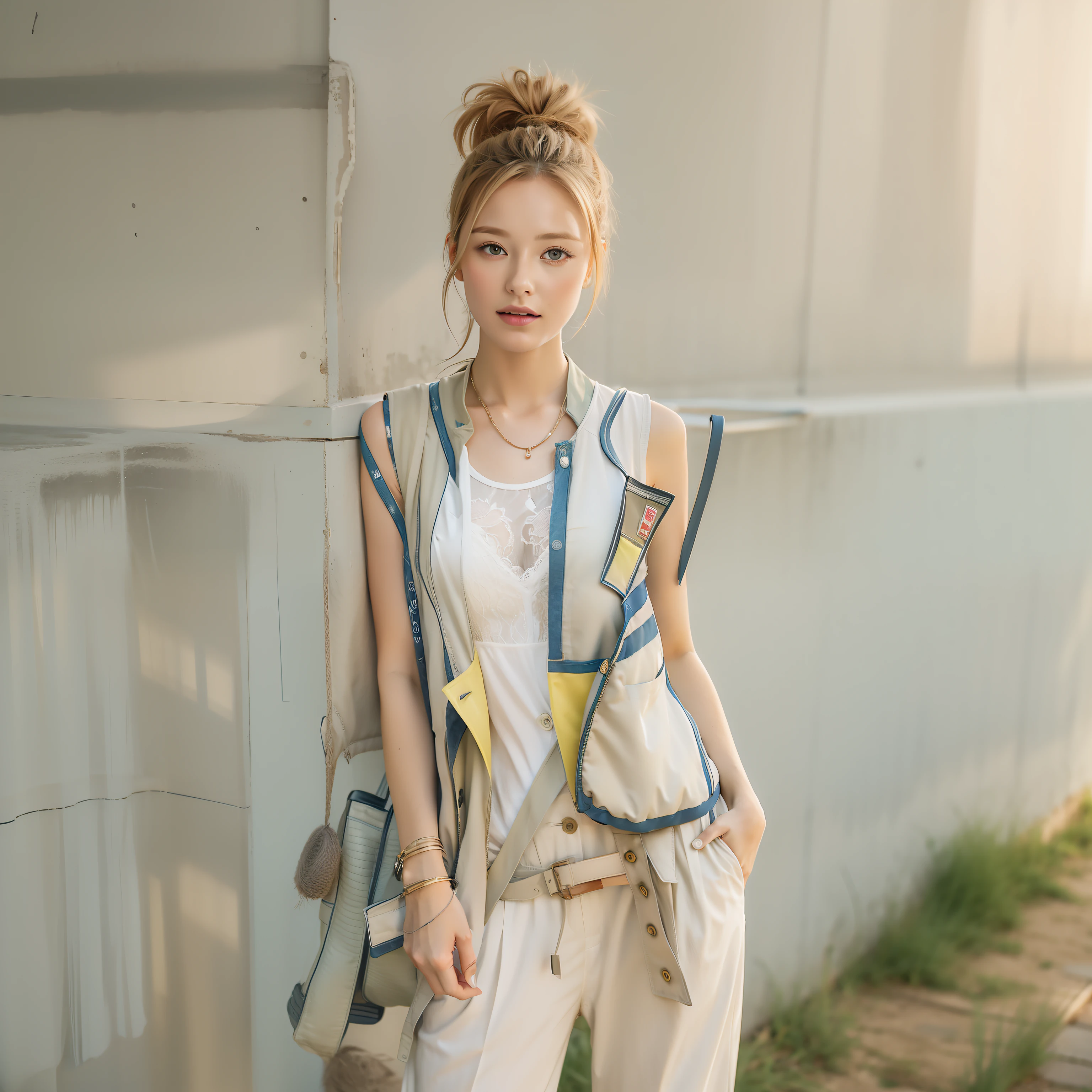 Harnes,vests,Modern women's vest,summertime,Wear it closely