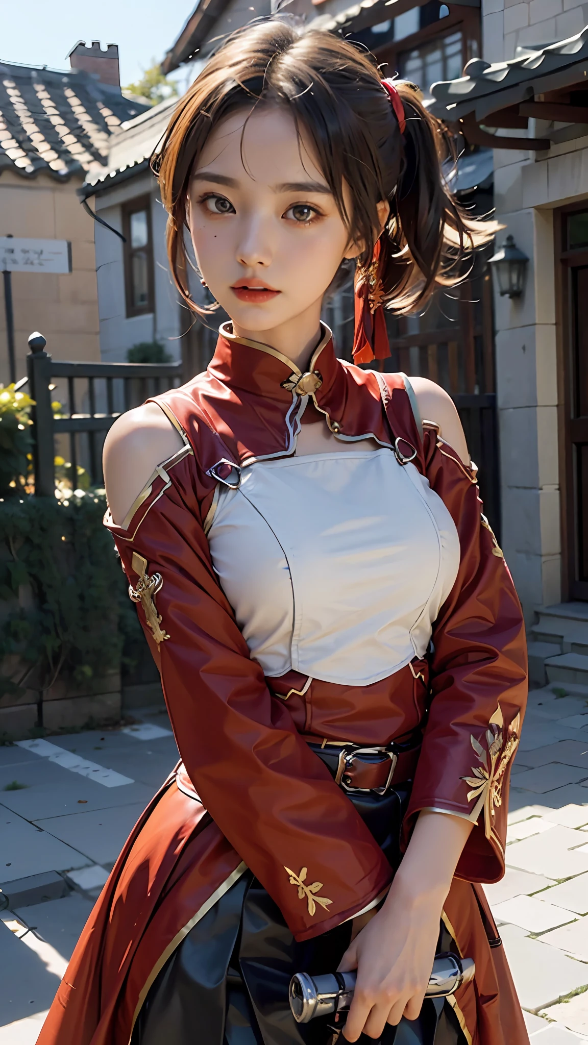 Beutiful women,On the battlefield,Female general,period costume,Armor,Fight with guns in hand,Chinese big breasts,Tomorrow morning,The sword,sword art online, Sword dance,gossamer,a sultry