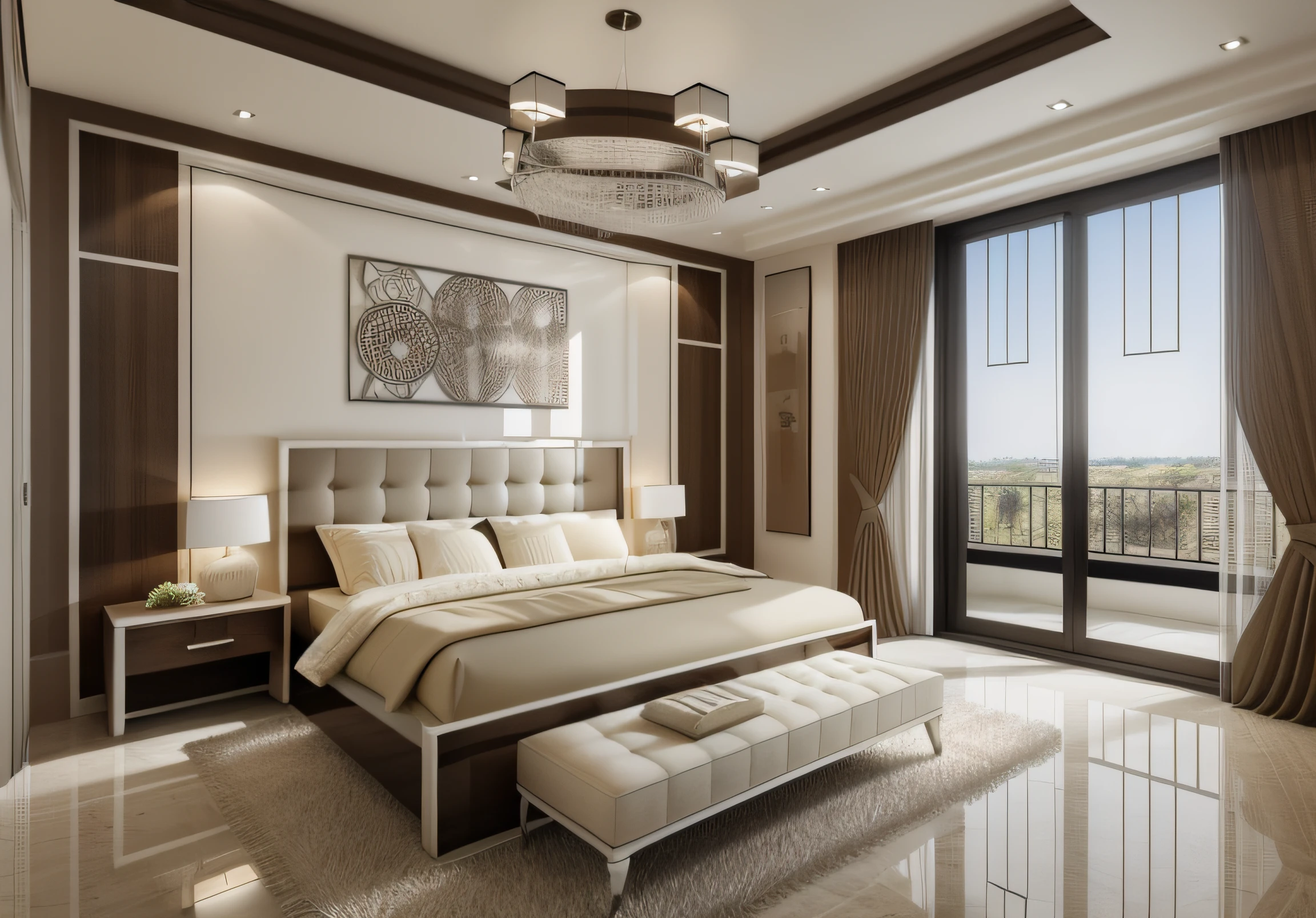 Masterpiece, high quality, best quality, authentic, super detail, indoor, ((daylight:1.2)),  (((bedroom)))