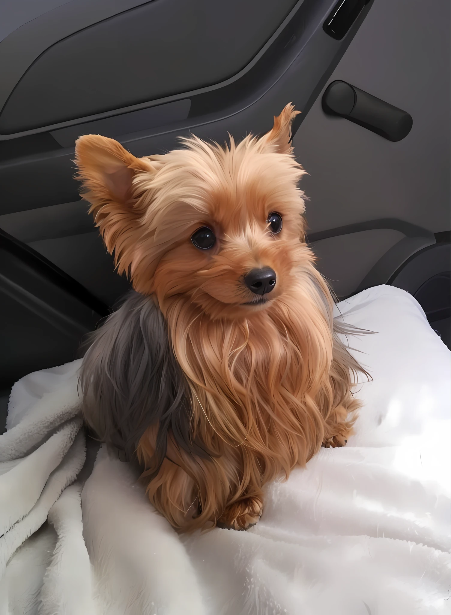 Happy Birthday to a happy furry baby, 4K HD Resolution, High quality image, award winning image, National Geographic picture with grainy background, award winning image, award winning image, hyperrealistic, high resolution, very detailed, award winning image, very detailed, HD Quality