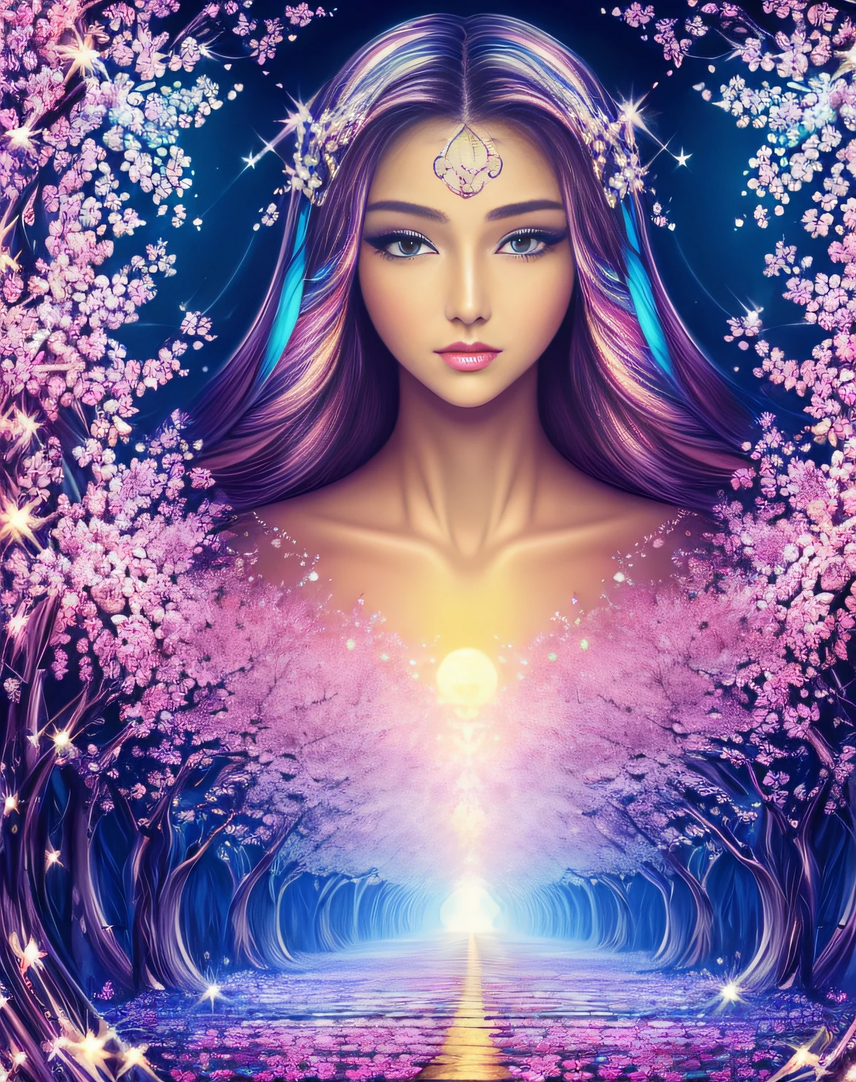 (masterpiece, best quality, glossy, beautiful digital art:1.4), dream in color, magical, (super glossy:1.3), ultra detailed, insanely intricate, wallpaper, 8k