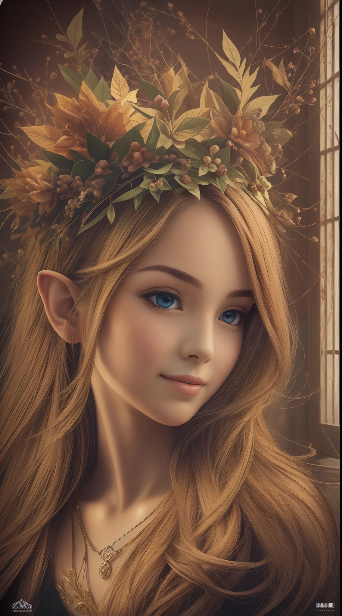 (Masterpiece, Best Quality:1.1), elf, (Smile:0.5),TXW Face, 64 thousand.