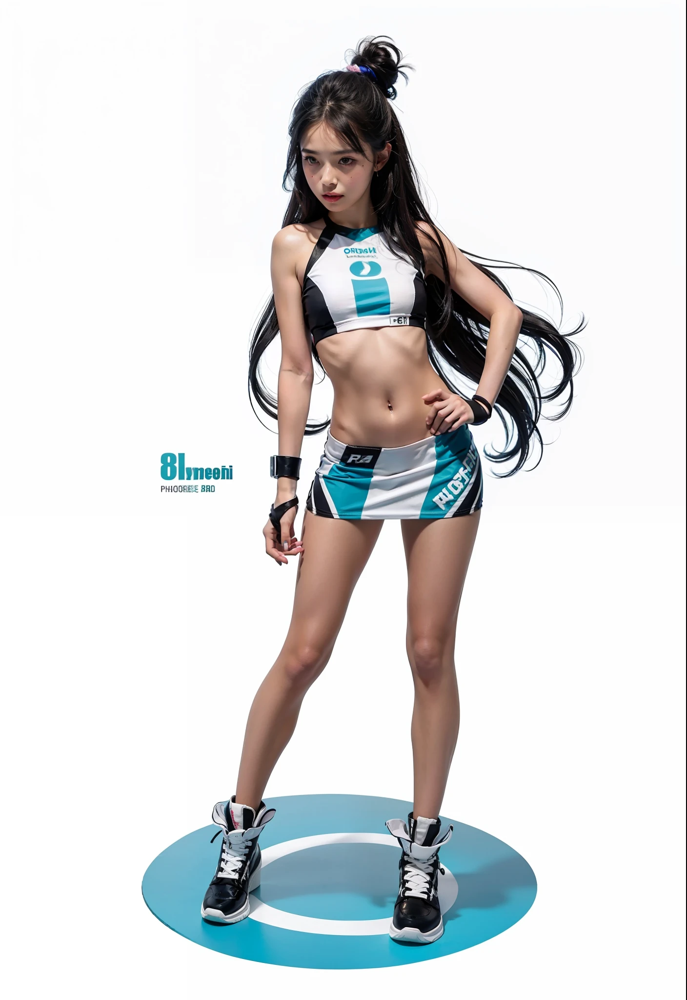 (Real))))photore, ((full bodyesbian:1.1)), Best quality, 1 girl, hyperdetailed face, Detailed lips, Detailed eyes, 二重まぶた, Beautiful face, Beautiful eyes, (Glossy), Thin waist, Best quality, Delicate skin,Black background, (Face and eye details:1.1) , Blush, ((Shy)), Very delicate and beautiful girl, Dynamic pose, (to8contrast style),