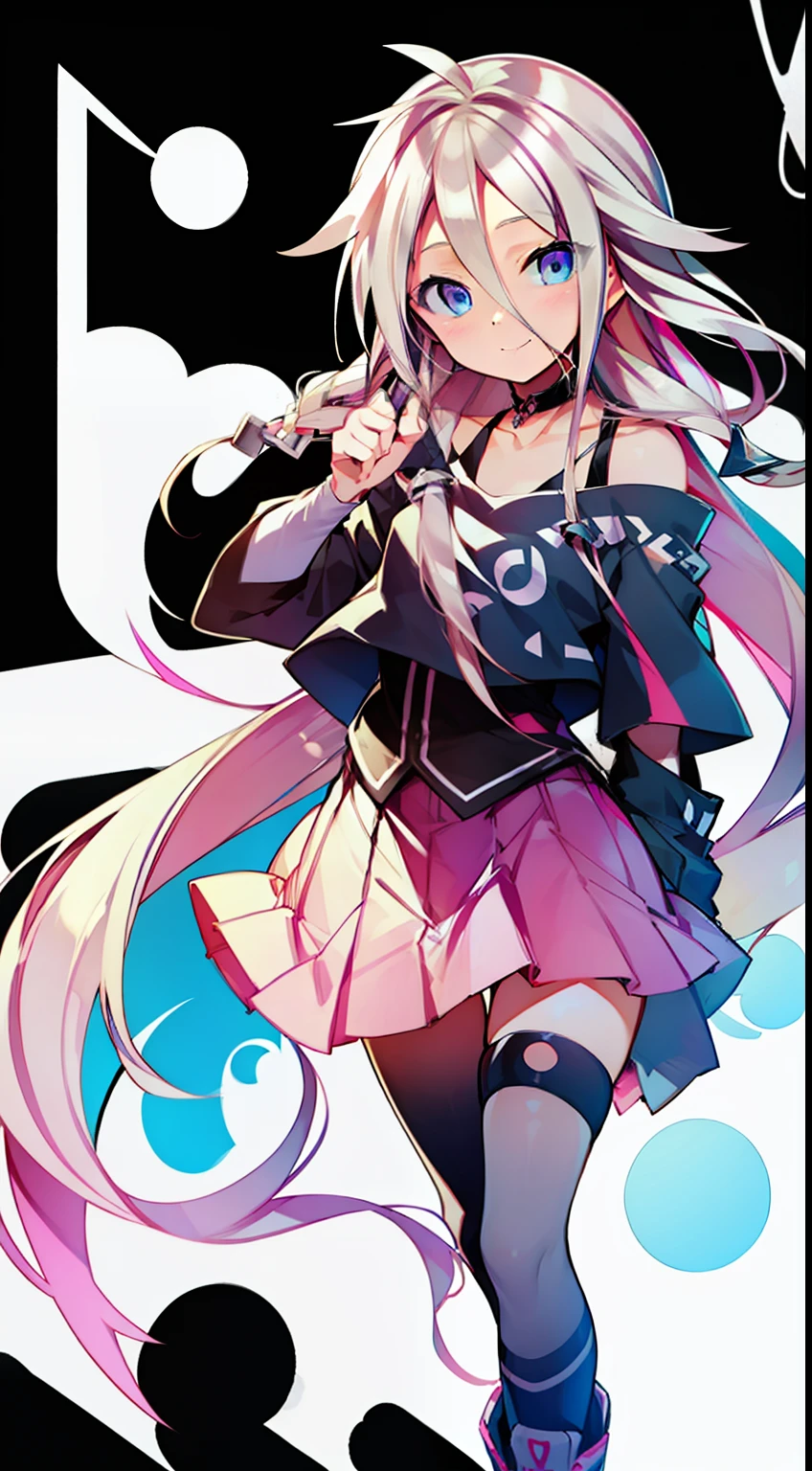 ela (VOCALOID),cute little,Smile、Music Background、musical note