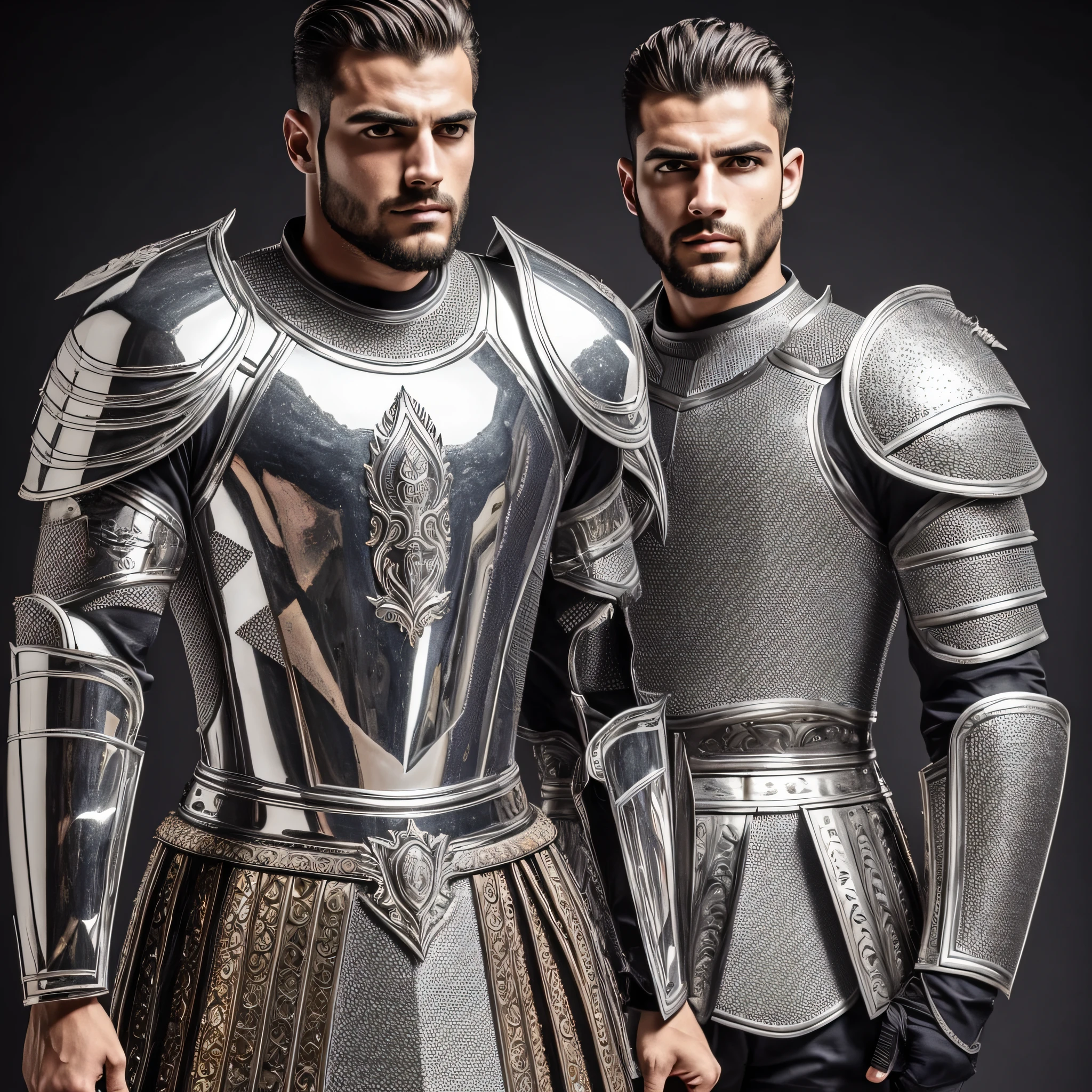 Gigachad gonzalo gubero bobadilla musculoso com cara de shakira, beautiful Roman warrior A photograph of a flat silver armor made of white titanium and some crystal , Rainbow of RGB LEDs , Traje de Energia , gradiente , elegante , para homens , Minimalismo moderno , linhas de baixo poli , punk core , sonhador , Colouring , distopia , divino , misterioso , Pose curvada , Posar , Pose de moda