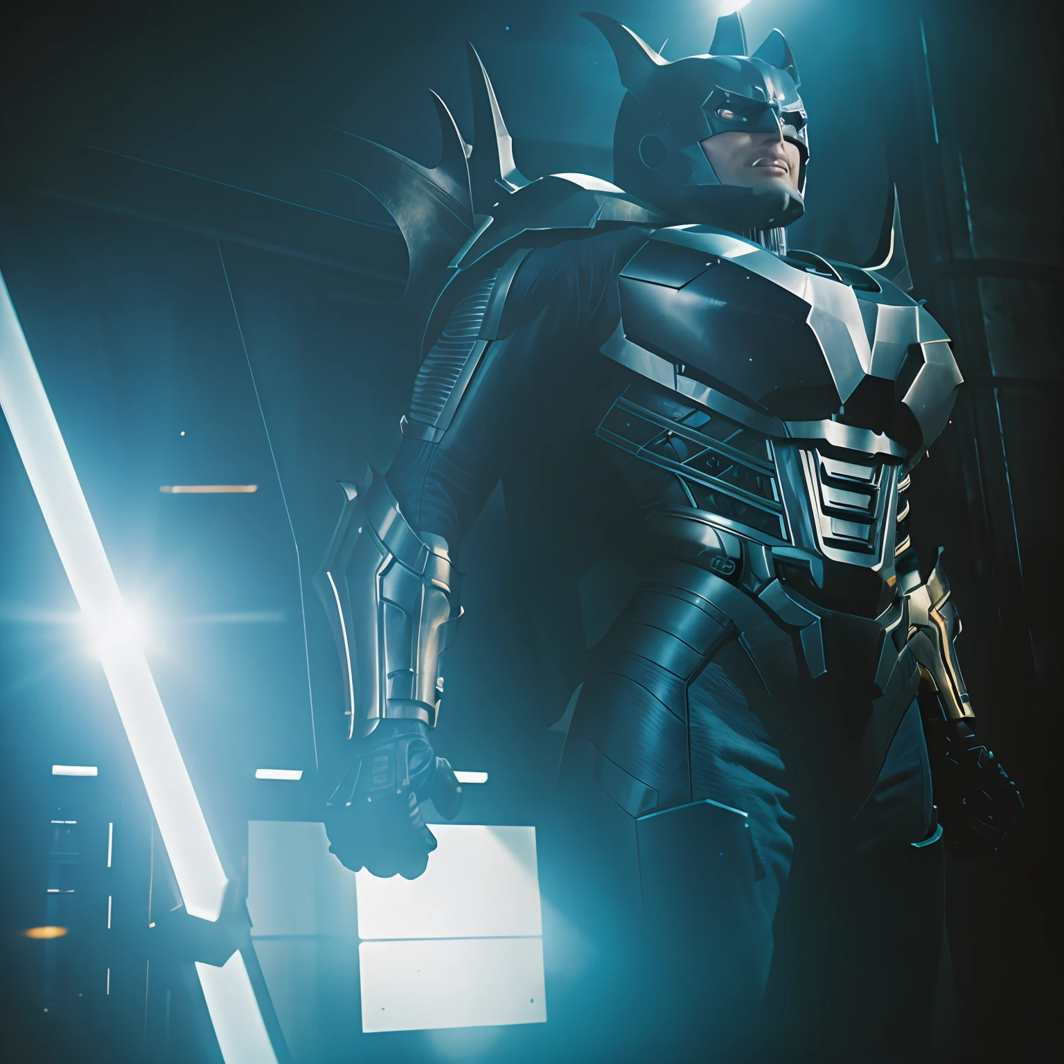 Transformers, Batman and HR Giger style, photo realism, hyper-detail, natural light, light background, photos, studio lighting cinematic shooting + dynamic composition, incredible detail, sharpening, detail + intricate details + professional lighting, cinematic lighting + 35mm + anamorphic + lightroom + photography + bokeh + lens flare + film grain --auto