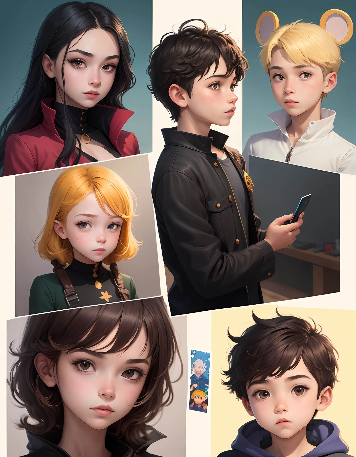 personagem dos desenhos animados de um foto de perfil, com fone de ouvido, arte conceitual dos desenhos animados, design de personagem muito estilizado, design de personagem estilizado, design de personagem altamente detalhado, arte infantil em artstation, design de personagens, estilo de personagem disney, arte conceitual de meninoiro, design de personagem animado, design de personagem de alta qualidade, character exploration, grande design de personagem, In the Disney animation style, Character illustration