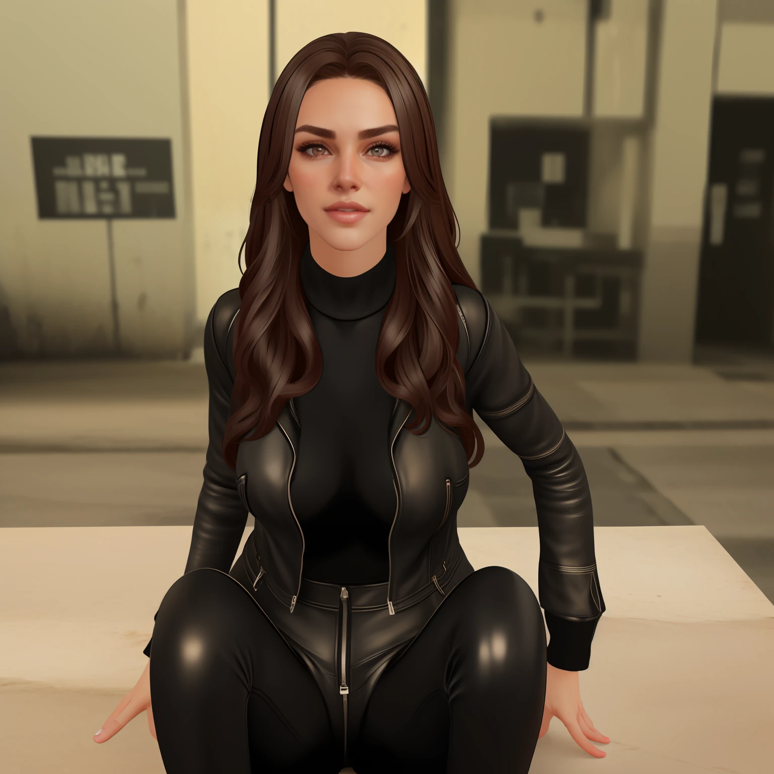 perfect posture, mix4,(64k, RAW photo, best quality, masterpiece:1.2), (realistic, photo-realistic:1.37),1girl,cute,cityscape, night, rain, wet, professional lighting, photon mapping, radiosity, physically-based rendering,, gradient black colour hair, black hair, short curly hair,  girl, white ball suit, top quality picture, high resolution, 1080p, (clear face), (detailed facial description), (detailed hand description), (masterpiece), (exquisite CG), extreme light and shadow, messy hair, master's work, rich details, (fine facial features), (highest quality picture), (masterpiece), (detailed eyes),Look ahead with your eyes,Fine collarbone,(huge breast), (squatting pose), (highest hyper realistic:1.3), (highest illustration), (highest resolution),  (extremely ultra highest detailed), (best illustration), (beautiful detailed eyes), (ultra highest detailed), (highest masterpiece), (wallpaper), (ultra highest detailed face), (tight abs), (realism photohyperrealistic) , (blushing whitened skin), (Best Quality), (((1 girl))),  (hyperrealistic, photo-hyper-realistic:1.37), (ultra-detailed), (cute), (solo), (smile:1.15), (closed mouth) , (beautiful detailed eyes), (((whitened skin))), (skin white), (bright skin), (pretty skin), (fresh skin), (realism photohyperrealistic), (Best Quality),  (( big Chest: 1.2)),  (bikini: 1.1), (Highly Detailed Face and Skin Texture), (Fine Eyes), (very realistic), (portrait of 20 years old), (perfect beautiful) (face detailed), (cute face), (beautiful eyes), (perfect eyes detailed), (perfect anatomy), (very cute), (64k Resolution), (human hands), (elegant),  (detailed hairstyle), (photohyperrealistic), (RAW photo:1.2), (best quality), (ultra high res), (((1 girl))), (medium hair),, (ultra-detailed), (uhd :1.4), (UHQ :1.4) , (photo of nike ardila artis indonesia)