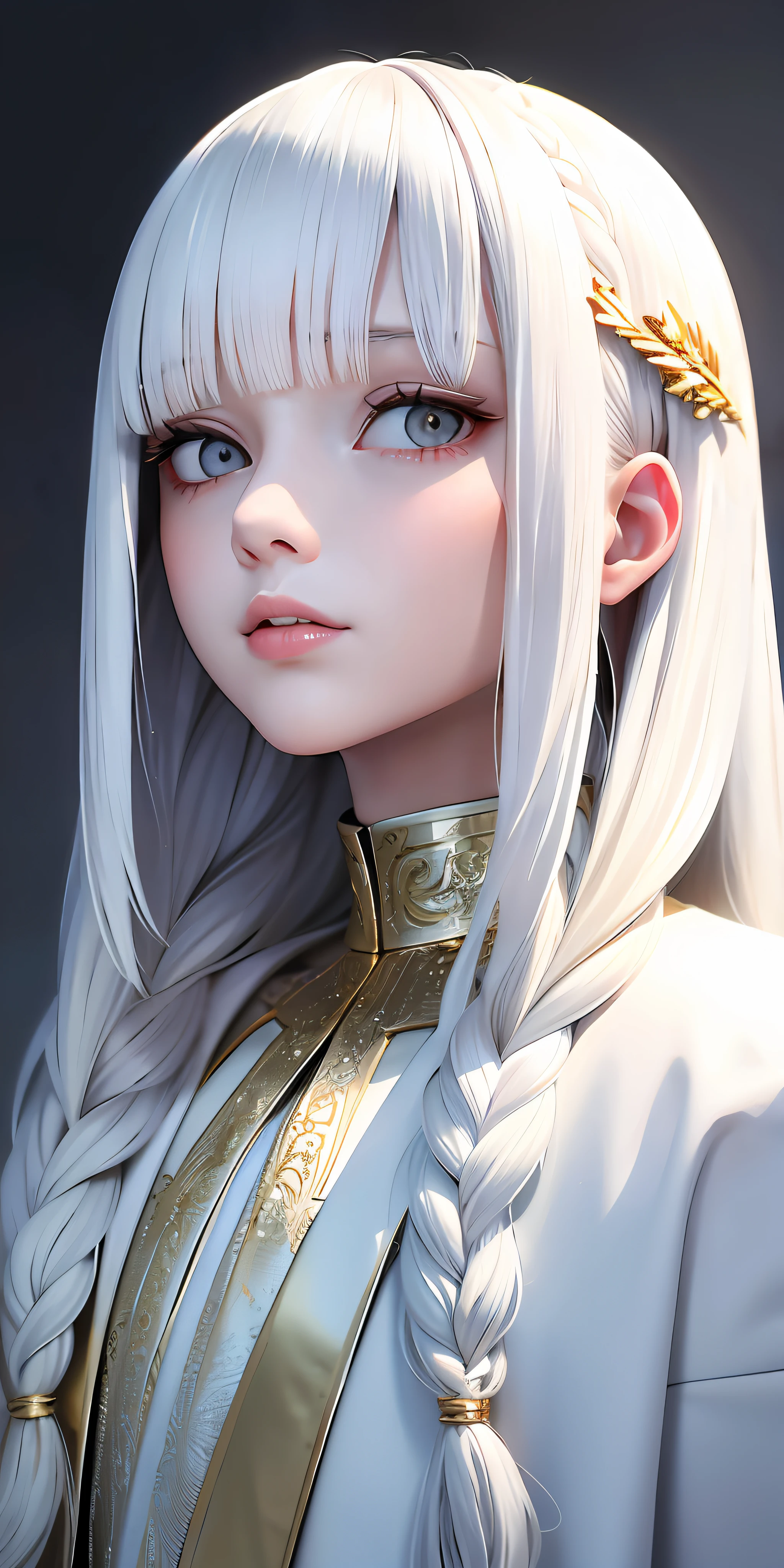 (simple hands:0.5)+(detailed hands:0.7), (Obra), (better quality), cabelos brancos, olhos vermelhos,1girl, pale skin, cabelos brancos, olhos vermelhos, cabelo de dois tons, eyelash, sorrir, pele reluzente, cabelos brilhantes, Palco detalhado e majestoso, fantasia, cabelos longos, 1 girl, Cabelos em dois tons, night sky, Incredibly detailed CG illustration masterpiece, looking at you, anime, belos olhos de anime, belos olhos detalhados, olho, Olhos brilhantes, olhos vermelhos, Galaxy, nebula, (corpo inteiro), (Curvy), Pov, decote molhado, (coxas grossas), 4K HD |, ultra realistic, Corpo Perfeito, perfect lips, nariz perfeito, olhos perfeitos, Looking at the Viewer, vestir, vestido elegante, vestido macio, vestido longo, Onze, orelhas de elfo, Neon, luzes Neon, cores brilhantes, cores neon, olhos brilhantes, vestido bonito, vestido intrincado, Capacete, Louros,