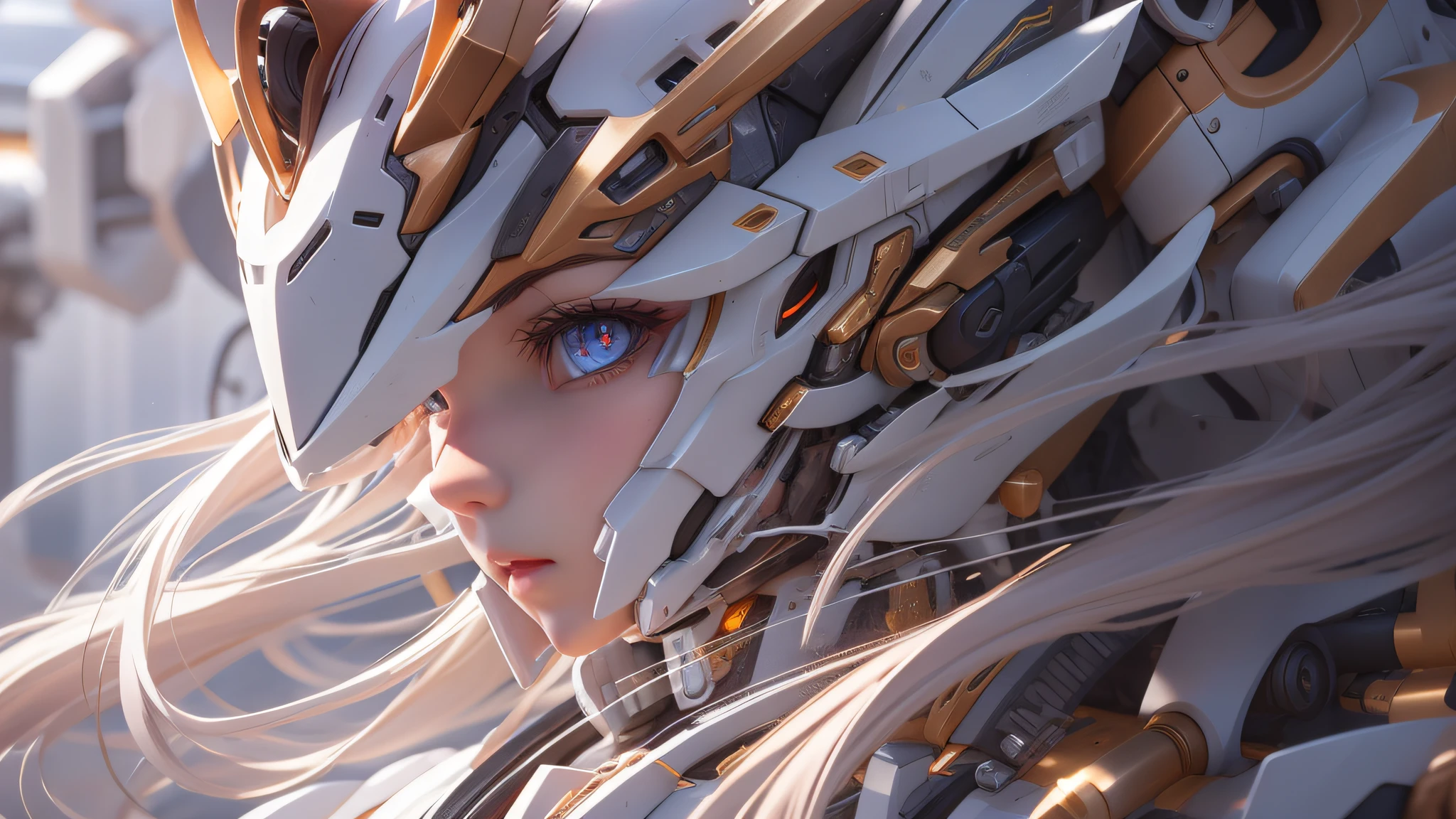 More mech styles,The picture is more beautiful ,The image is more refined, the HD face remains in its existing state, and the pupil color can turn pink