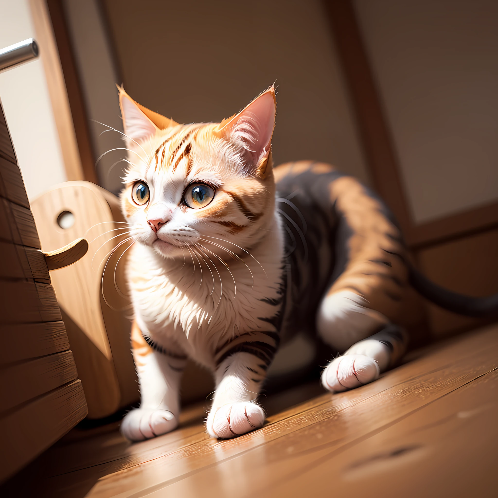 A cute cat --auto