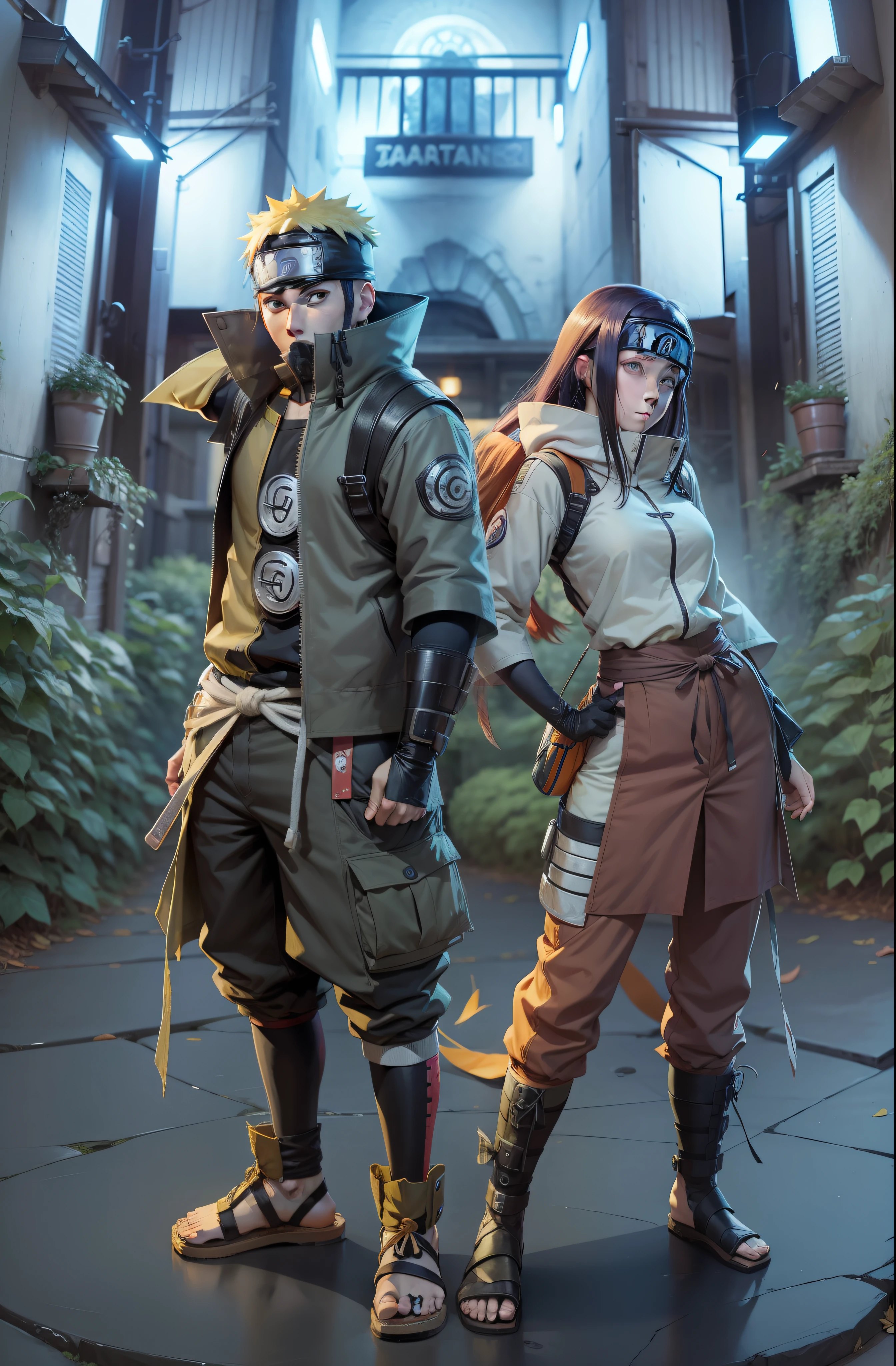 Naruto and hinata --auto