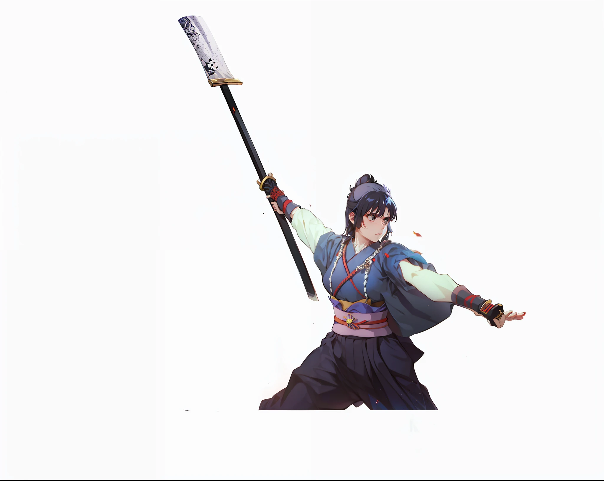 Tome gozen samurai mulher segurando uma naginata 84