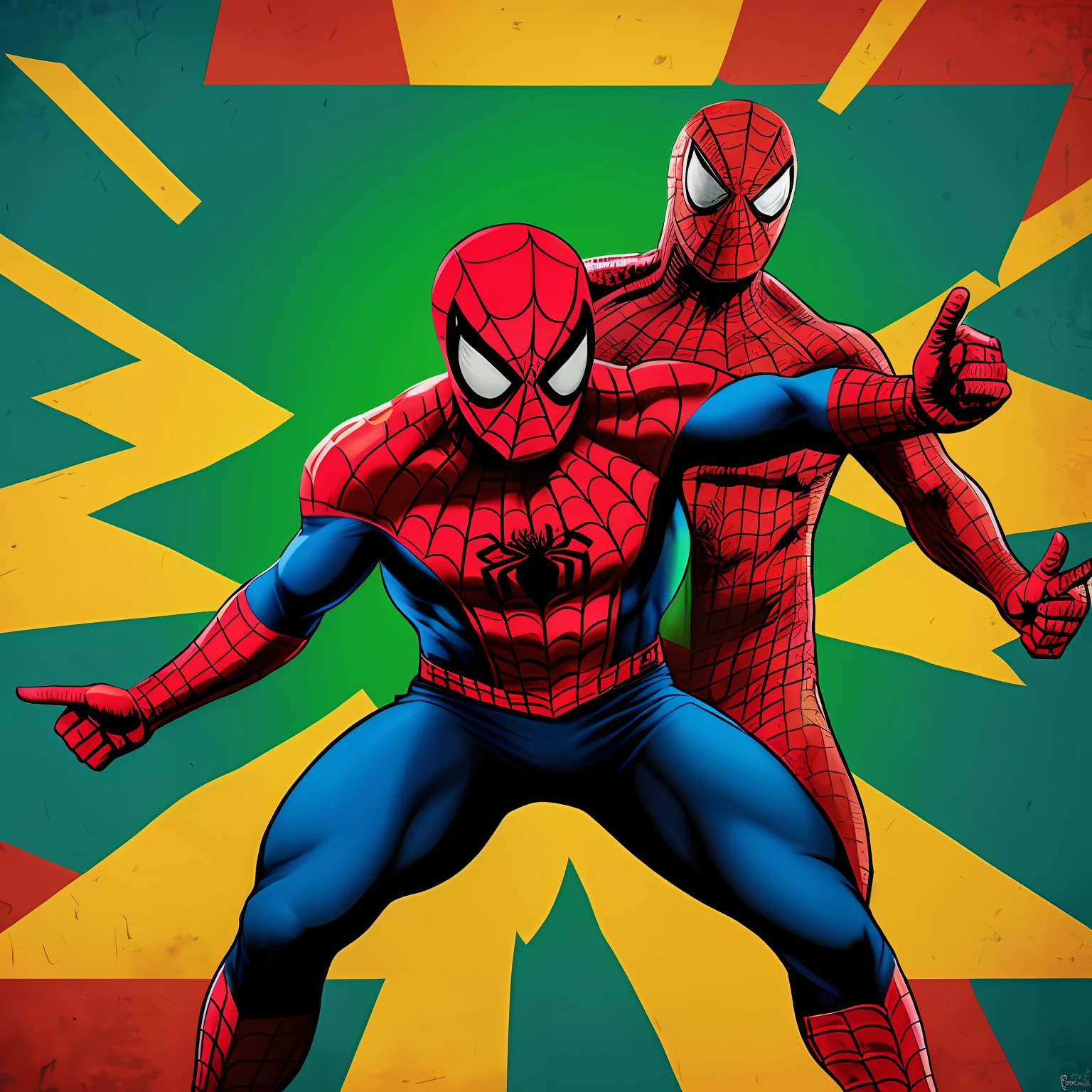 Make a Brazilian spiderman killing Bolsonaro
