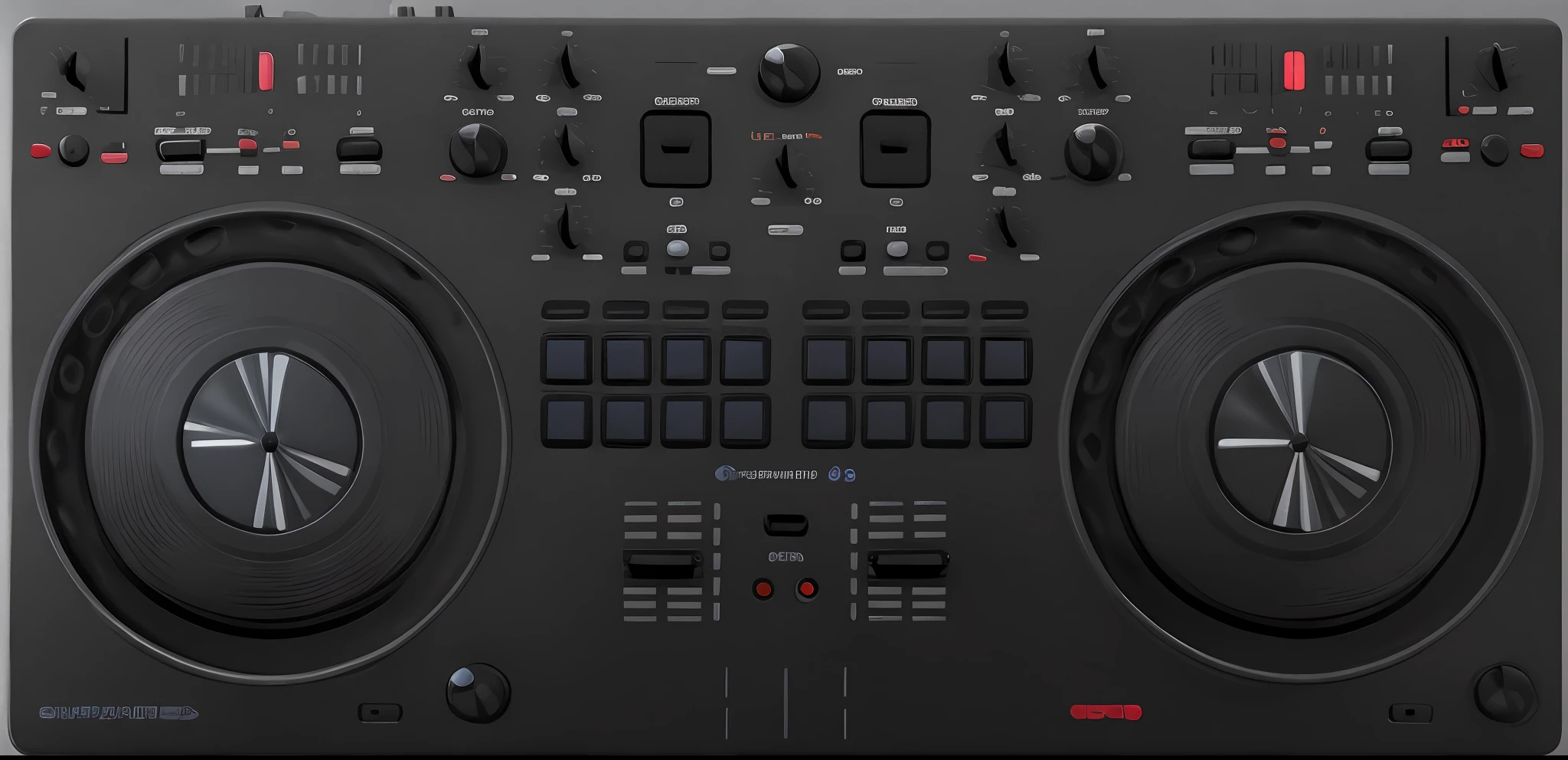 Um close up de um controlador de DJ com um disco dourado, Mixer DJ, DJ, Conjunto DJ, turntables, DJING com toca-discos DJ, turntablist, audio equipments, Turntablism DJ arranhando, Roland, Deck do controlador, 2 0 1 4, 2014, artistic work ", artistic work", 2022, 2 0 2 2, DJ Sura