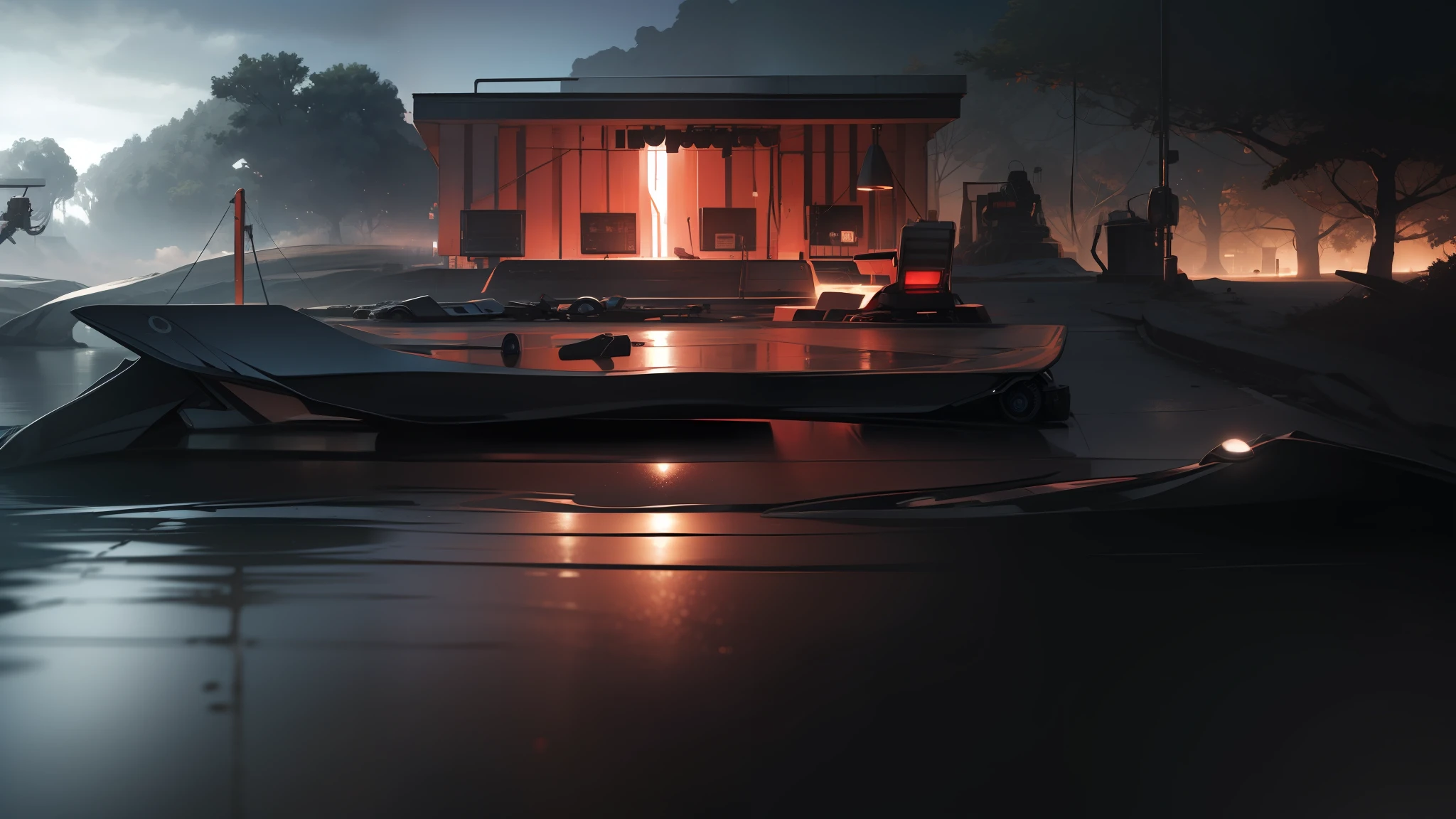 Make it more realistic, deep shadow, futuristic Ilustration , 8k resolution
