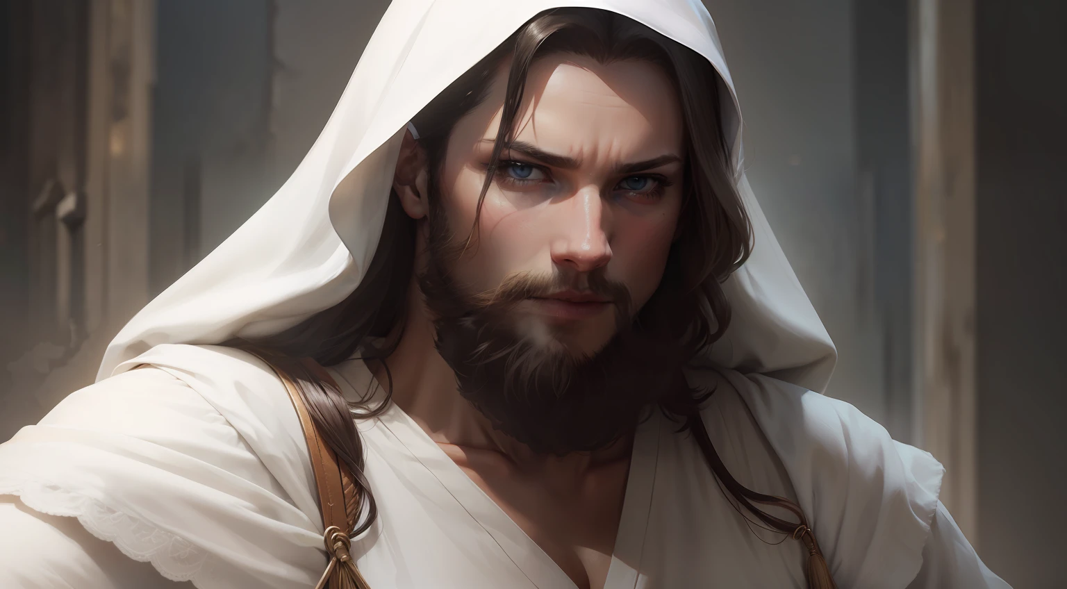 white tunic