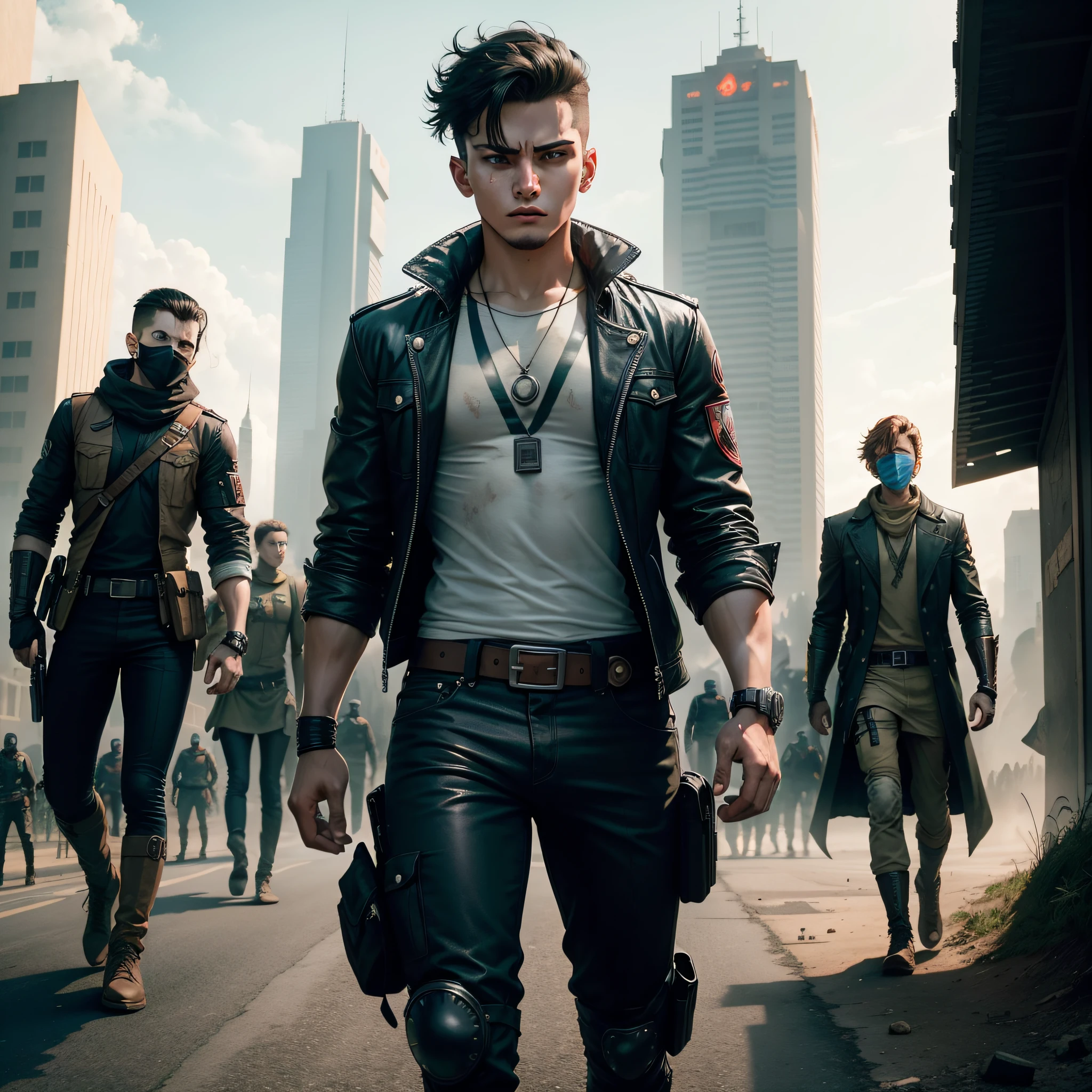 in a dystopian future, A group of rebels fights an authoritarian government. A young man with no apparent power discovers that he is an "Awakened One.", a person capable of unleashing incredible powers. He joins the resistance and leads a revolution to overthrow the oppressive regime.
