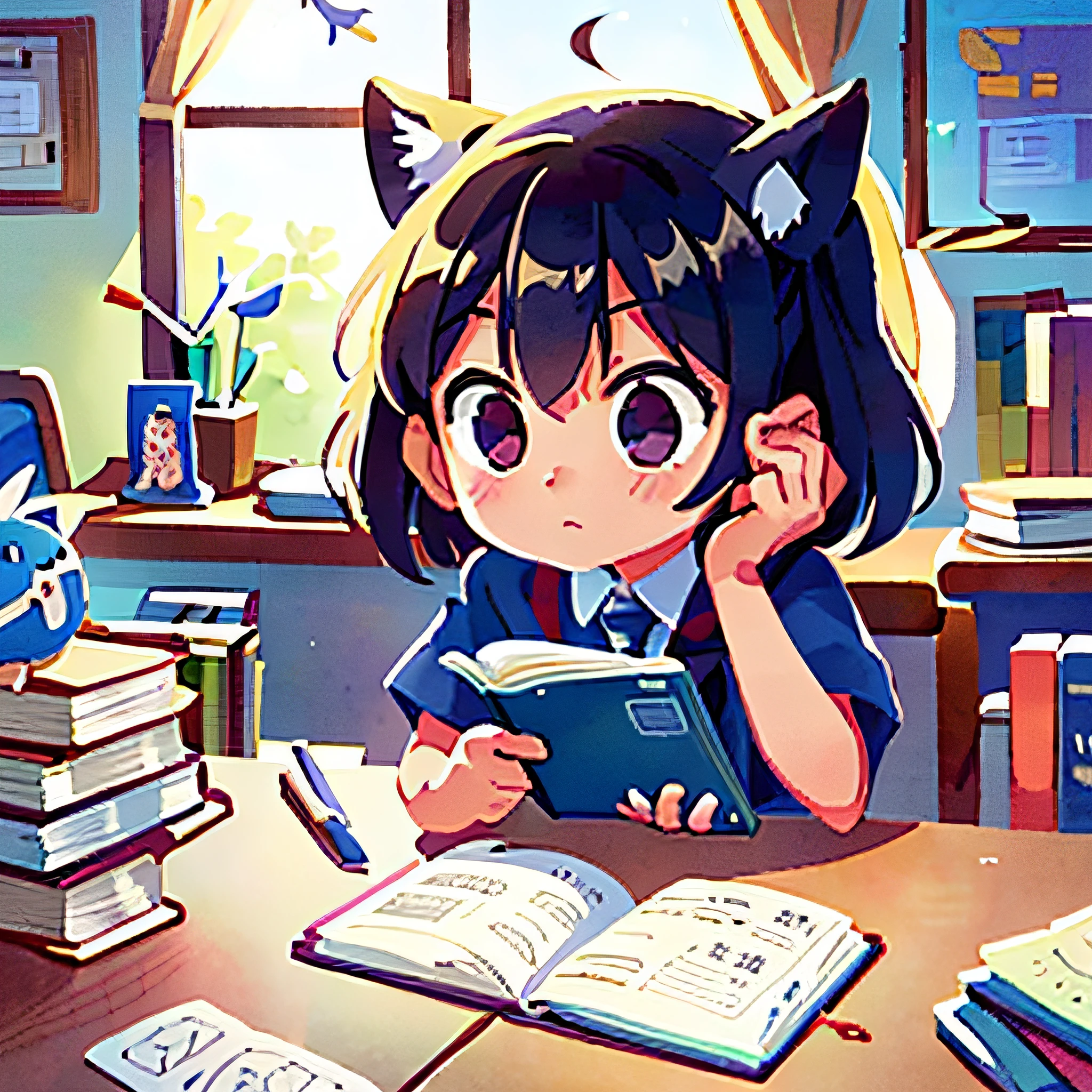 Great work, excellent, (excellent: 0.8), perfect anime illustrations, (((a book))), named "elementary school math" book with a humane coy expression, the
Narrator [your name is math, is the soul of the book "elementary school math"]
