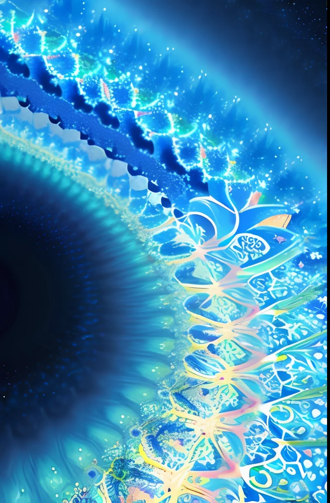 arte greatwave Alex tons alegres arte Fractal hearts Splitting , cores vibrantes