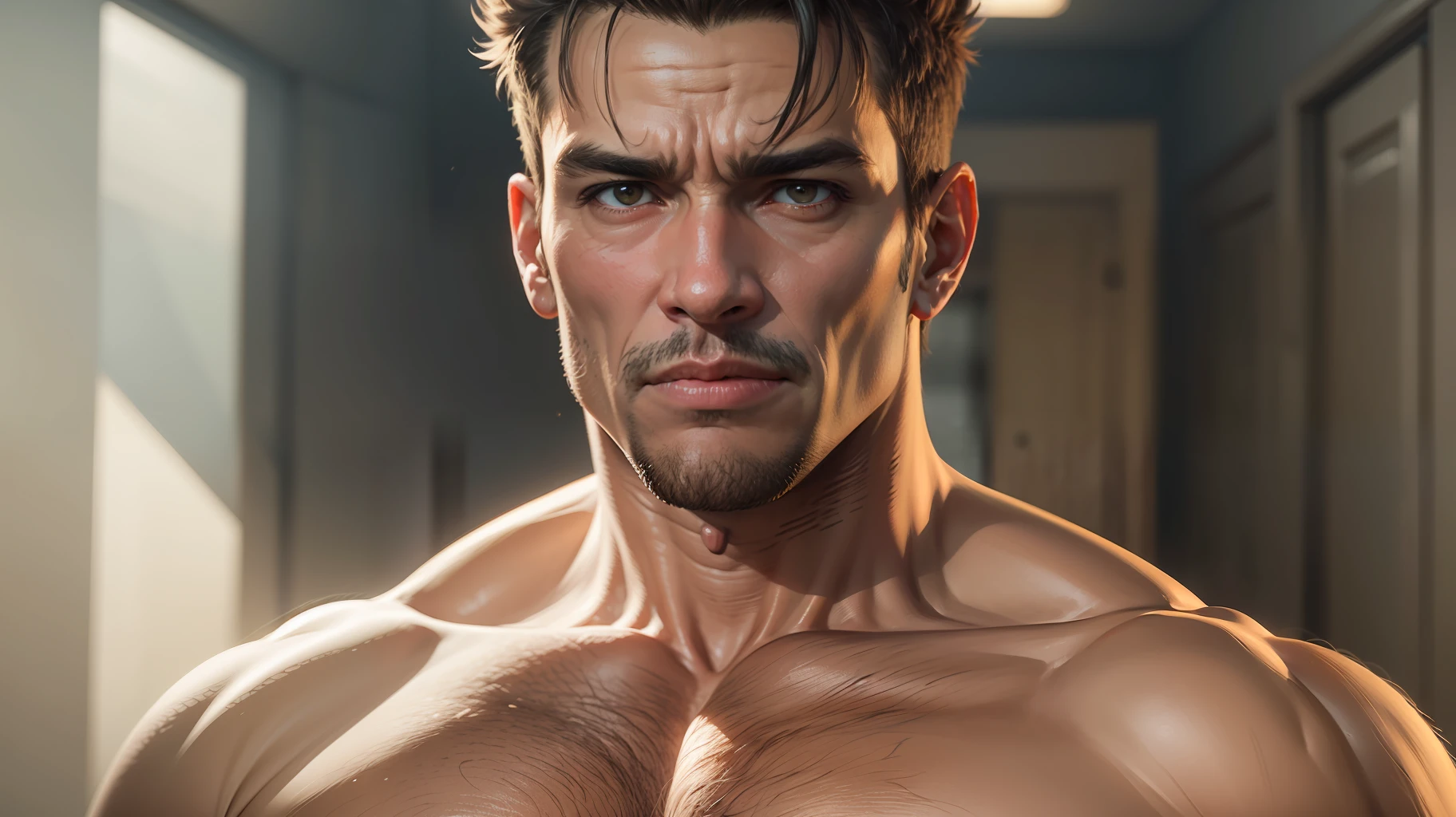 2 anjos poderosos lutado com o diabo e ele esta perdendo as forcas, Realistic image of great quality in a cinematic environment