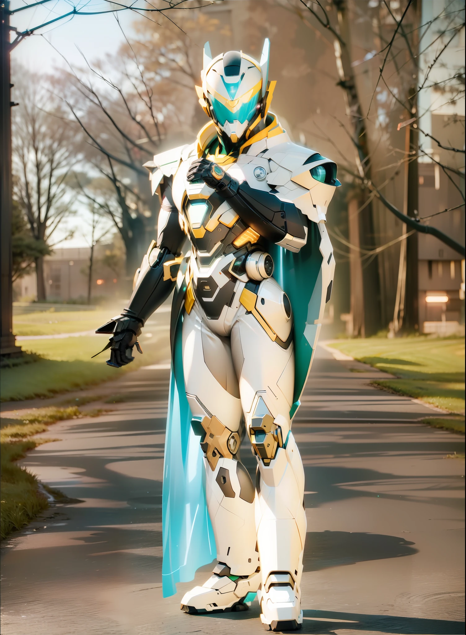Realiy,photorealestic,Machinary,mechs,Technologie,musculous,glowing light eyes,Burly body,style of photography,Real scenery(Metallic texture 1.8)(Excess detail 2)(High resolution1.6)(4K clarity1.9)(Carbon fiber 1.5)(Metal reflection 1.5),Neon lights