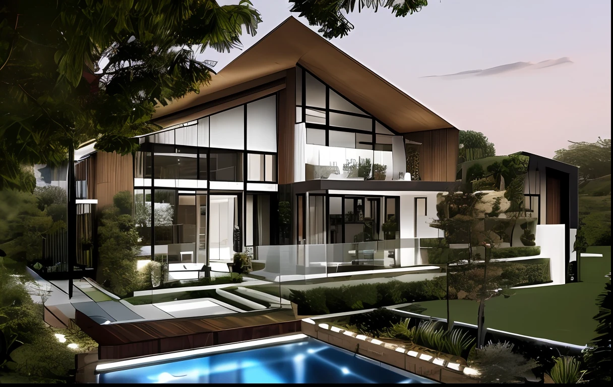 gdmext luxury modern house